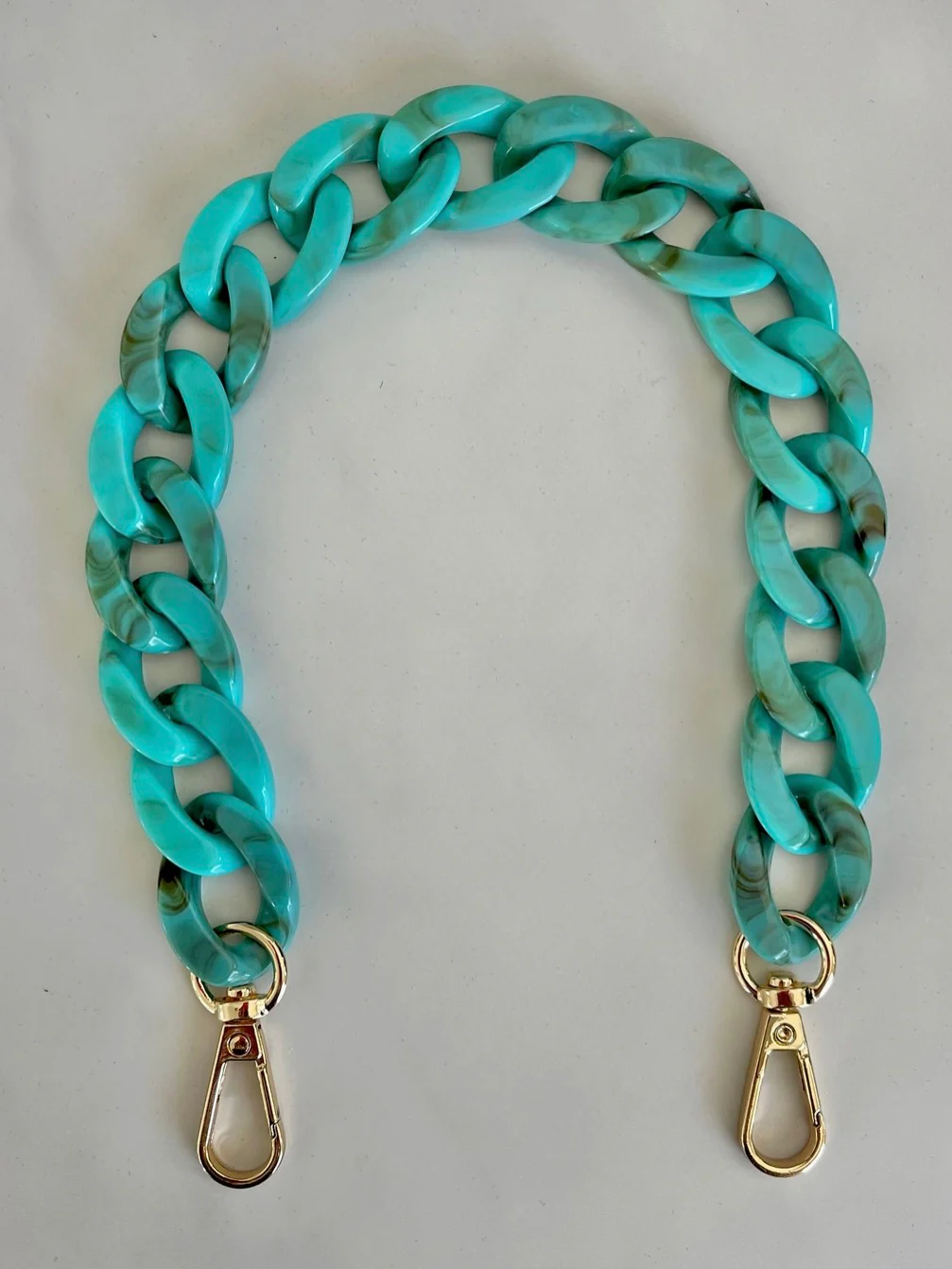 A Touch of Beauty Acrylic Bag Chain - 6 colors! - Image 2