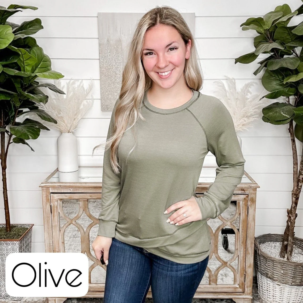 Across From You Long Sleeve Top - 13 colors! - Image 4