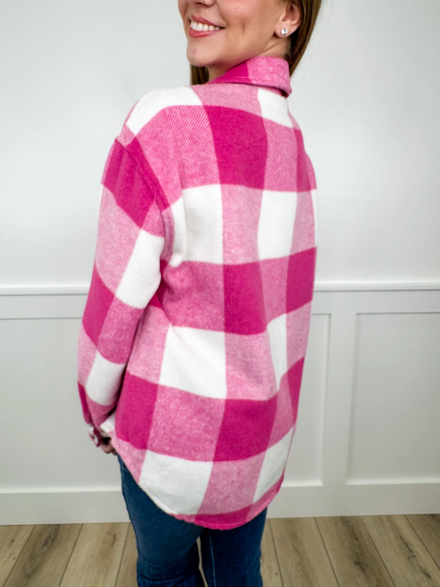 Adventure is Brewing Long Sleeve Plaid Avery Mae Shacket - 2 colors! - Image 4