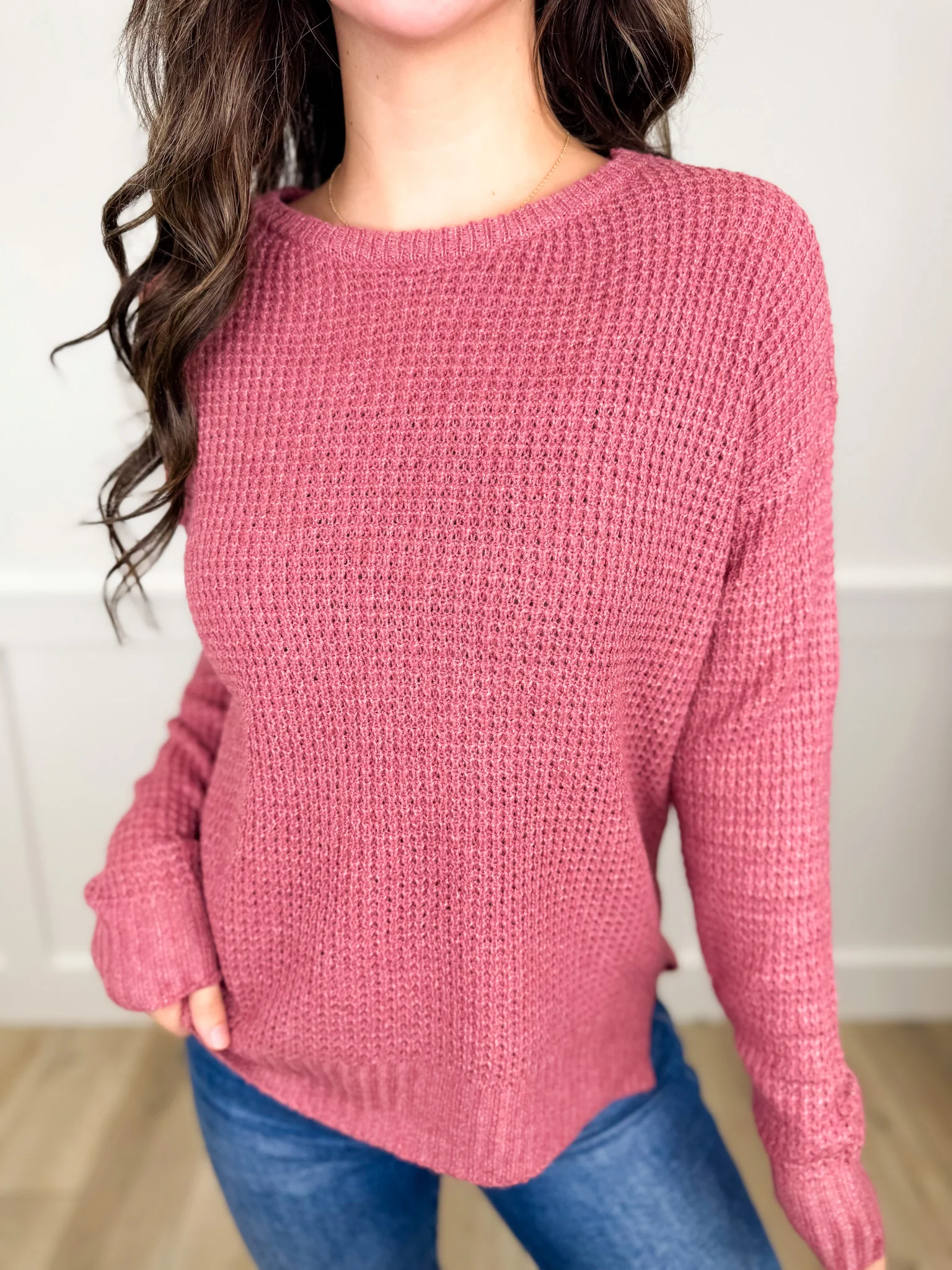After Everything Knit Long Sleeve Avery Mae Sweater Top - 2 colors! - Image 4