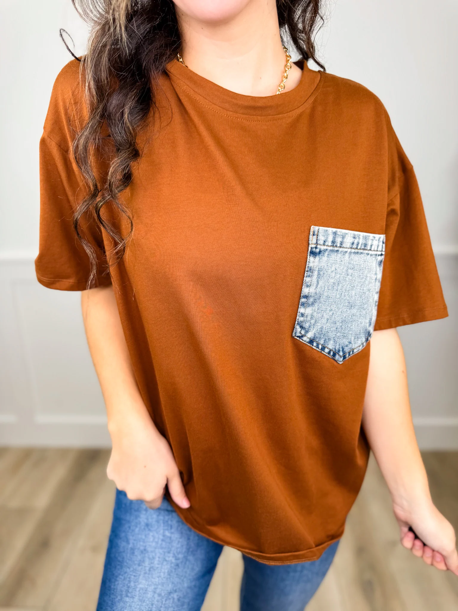 Sew In Love Again & Again Cotton Short Sleeve Avery Mae Top - 5 colors! - Image 4