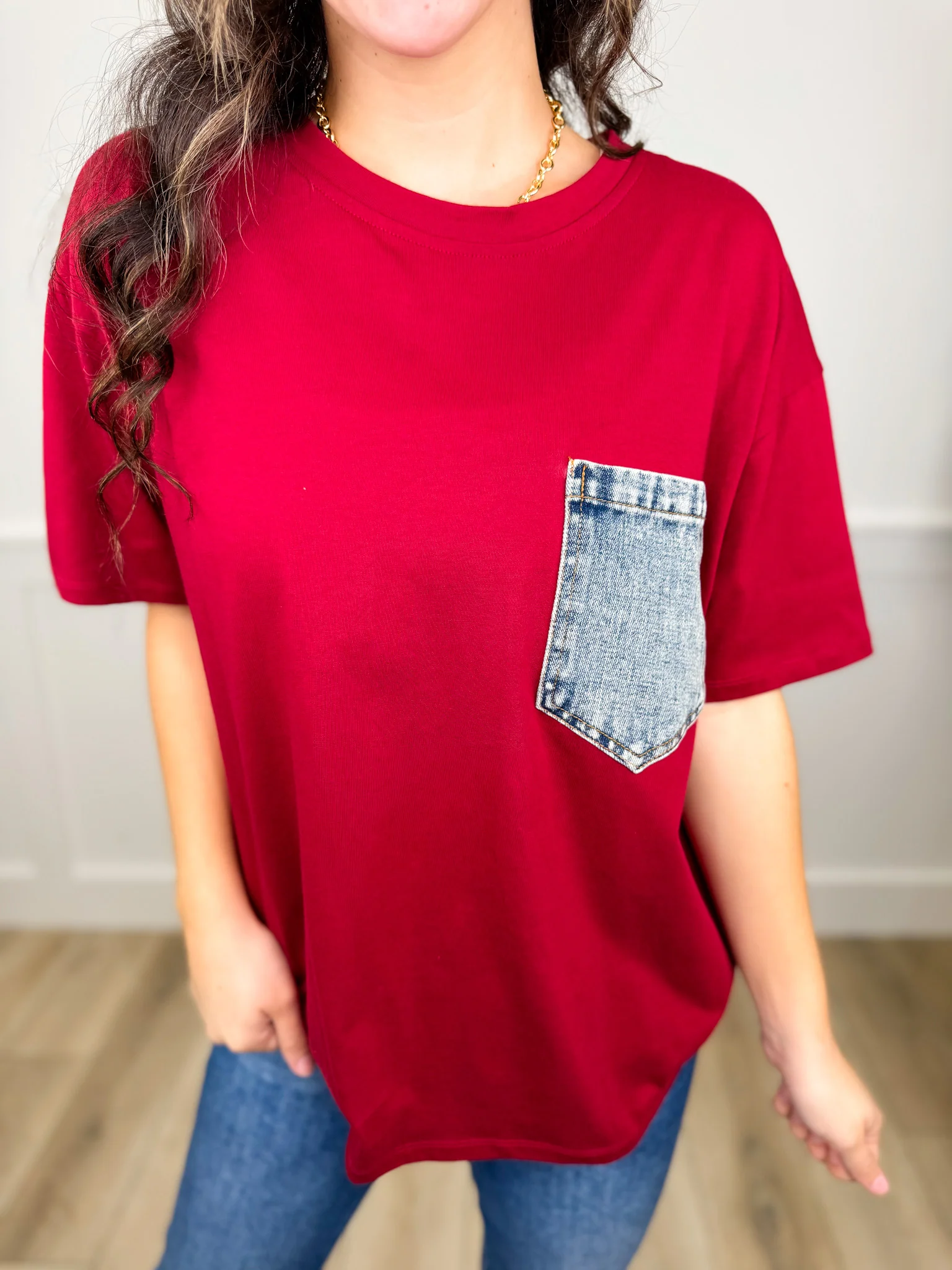 Sew In Love Again & Again Cotton Short Sleeve Avery Mae Top - 5 colors! - Image 5