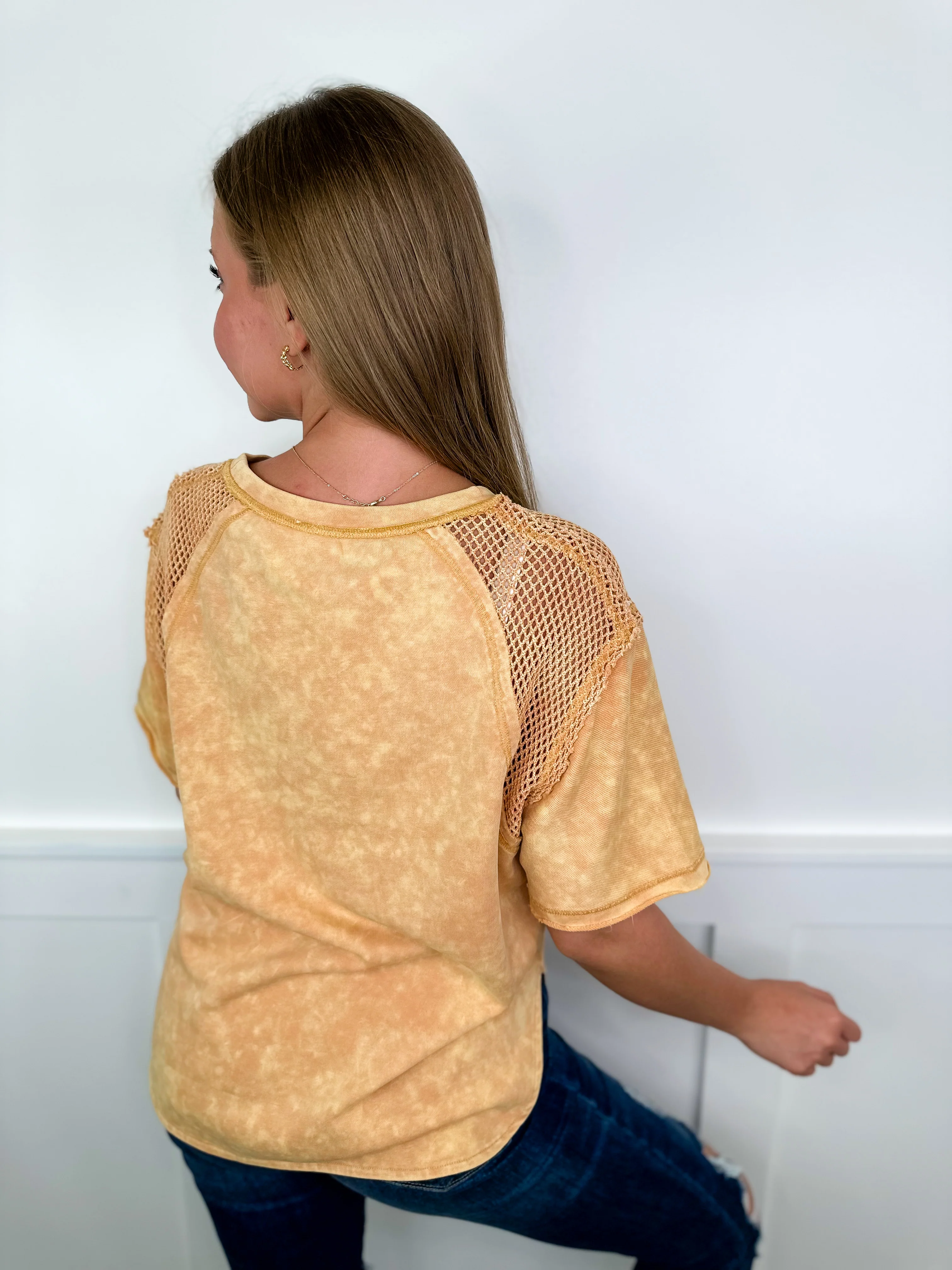 All About You Cotton Blend Short Sleeve Avery Mae Top - 2 colors! - Image 4
