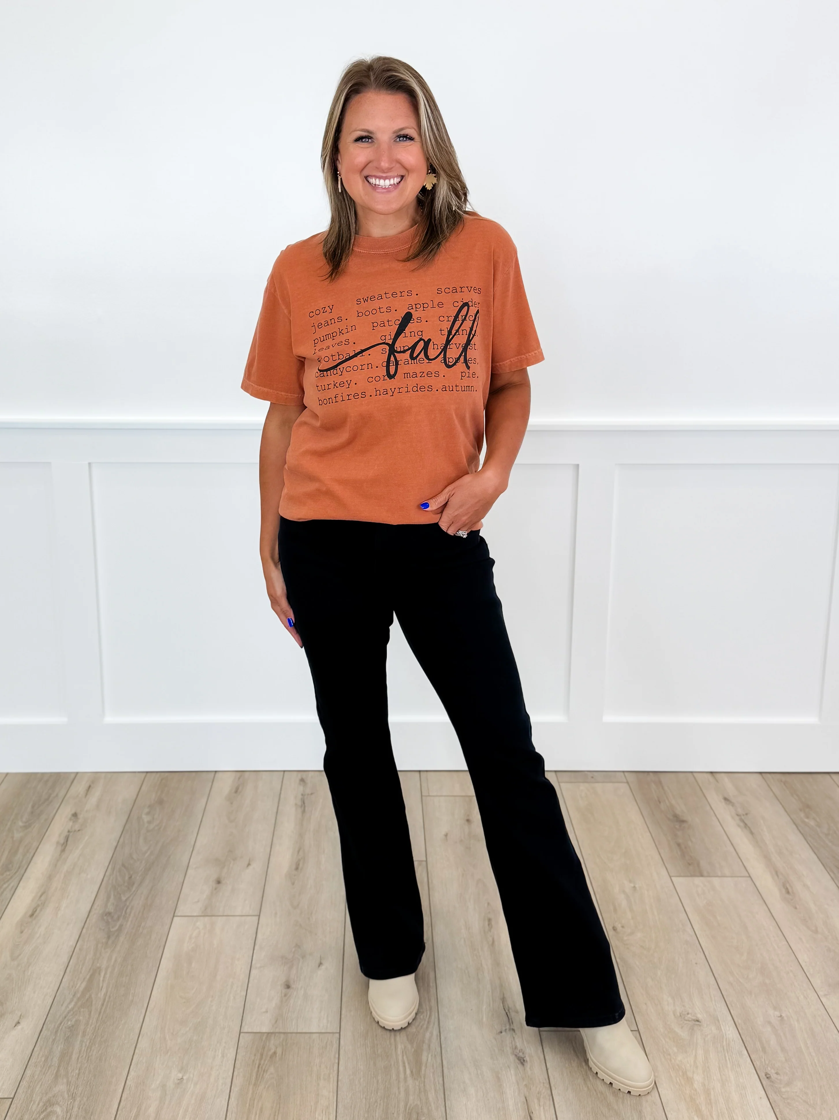 All Things Fall Avery Mae Graphic Top- 6 options! - Image 14
