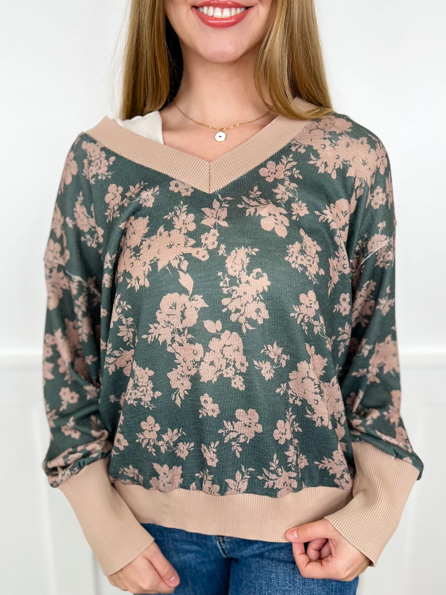 Always a Pleasure Knit Long Sleeve Avery Mae Sweater Top - 2 colors! - Image 4