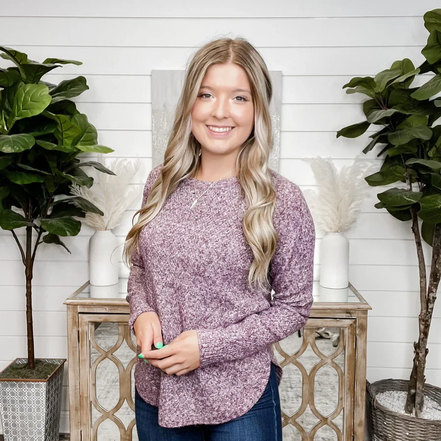 Always Be Different Knit Long Sleeve Avery Mae Sweater Top - 12 colors! - Image 11