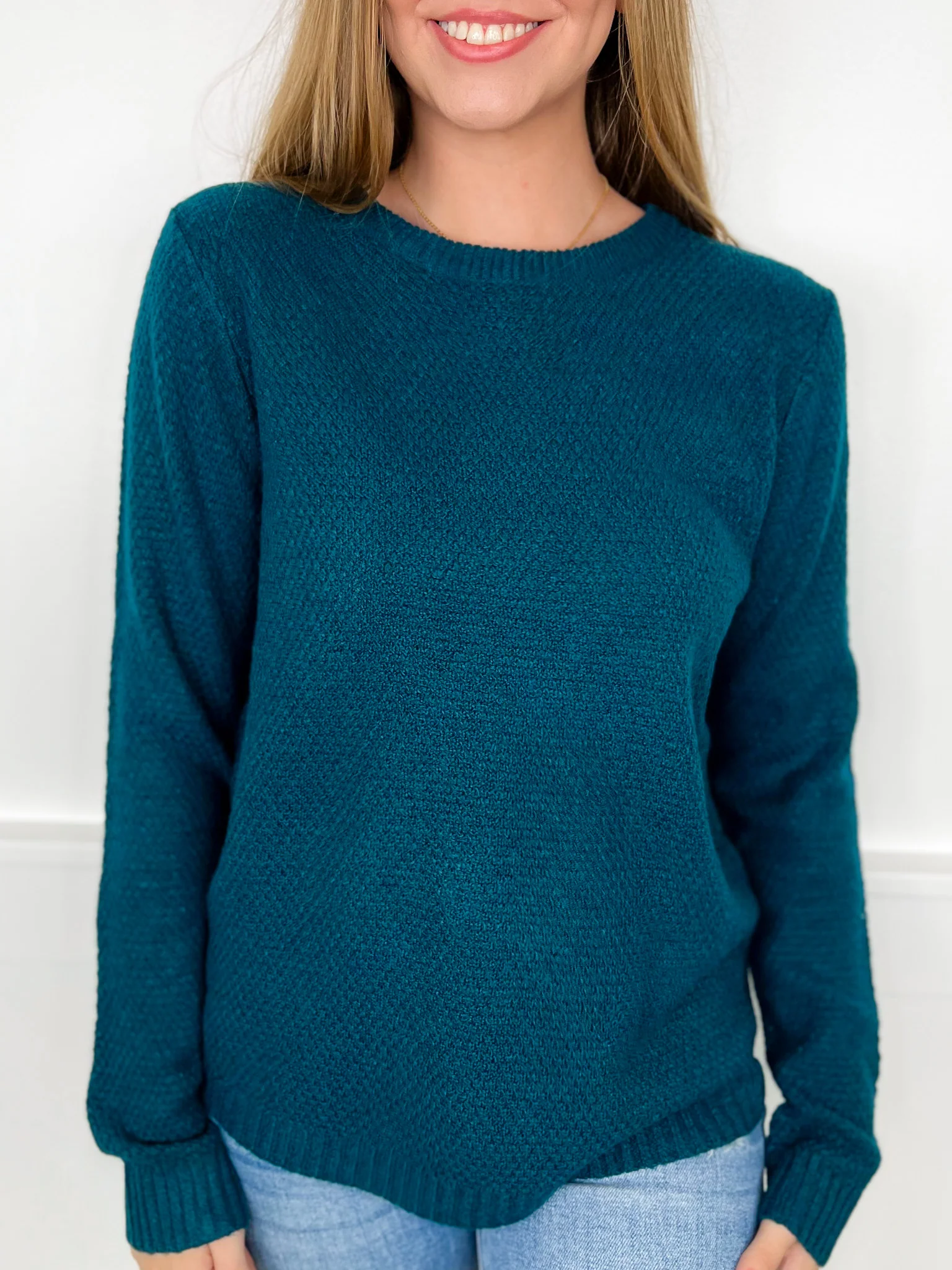 Always Be Different Knit Long Sleeve Avery Mae Sweater Top - 12 colors! - Image 4