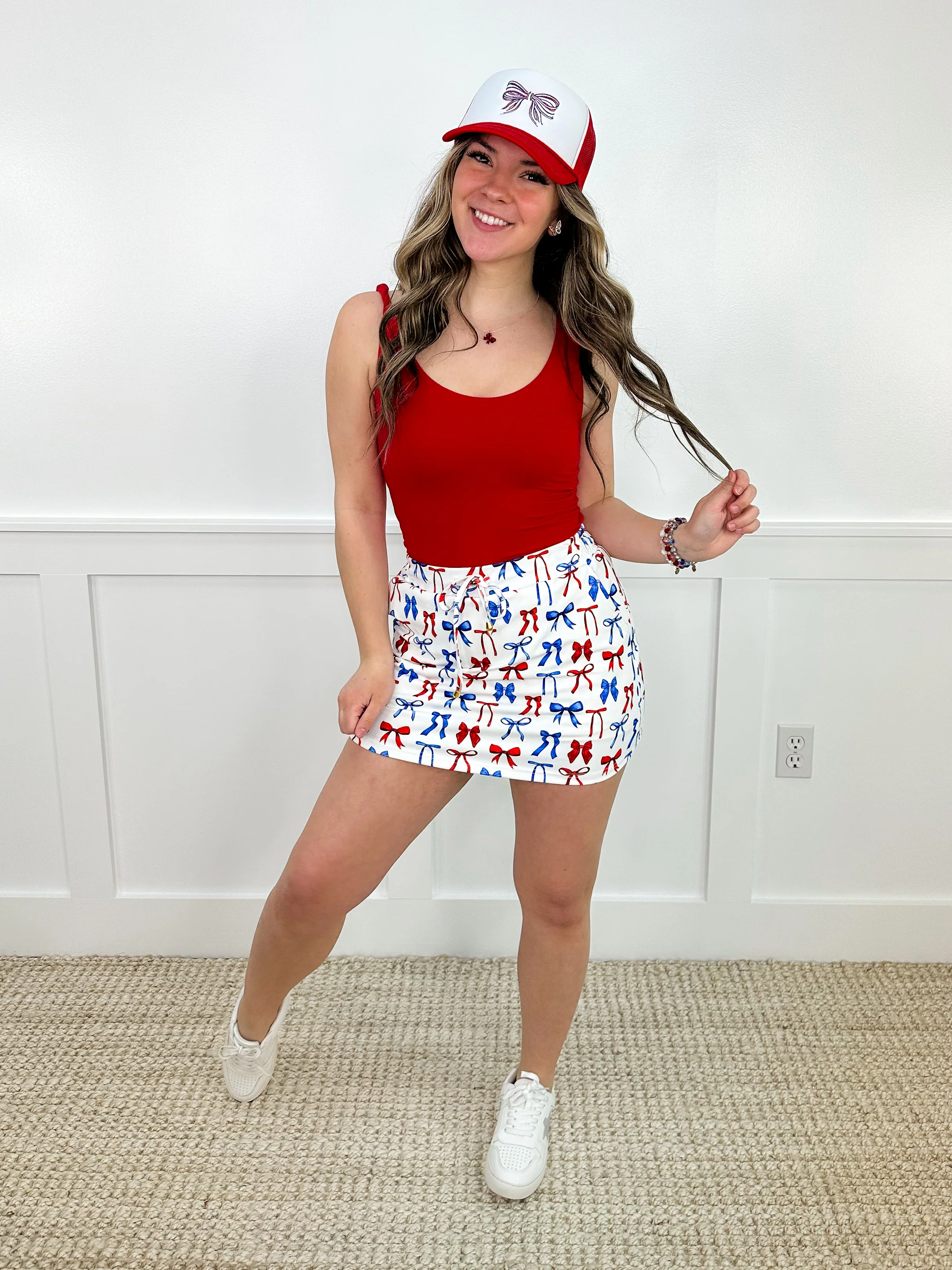 Americana Own the Moment High-Rise Avery Mae Skort - 4 options! - Image 9