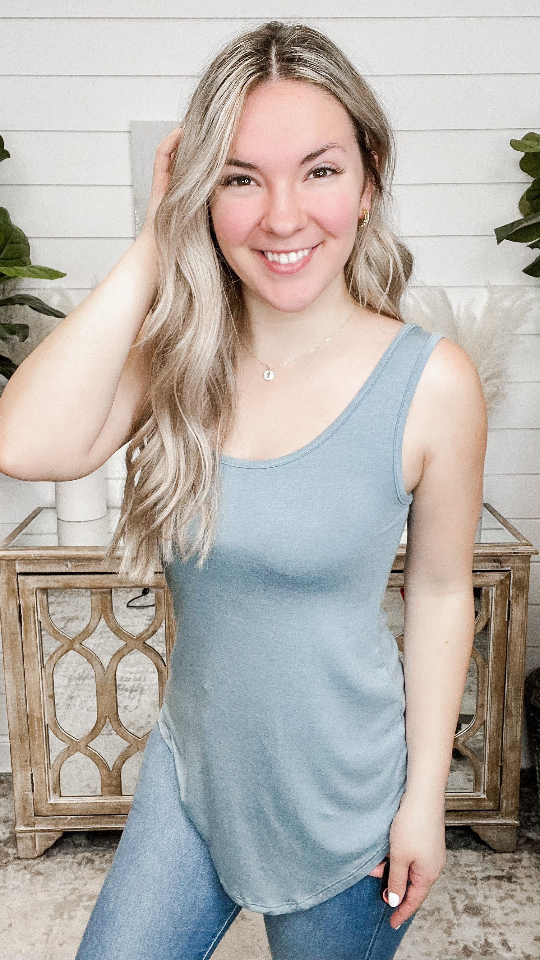 Ask Me Out Rayon Blend Tank Top - 10 colors! - Image 8