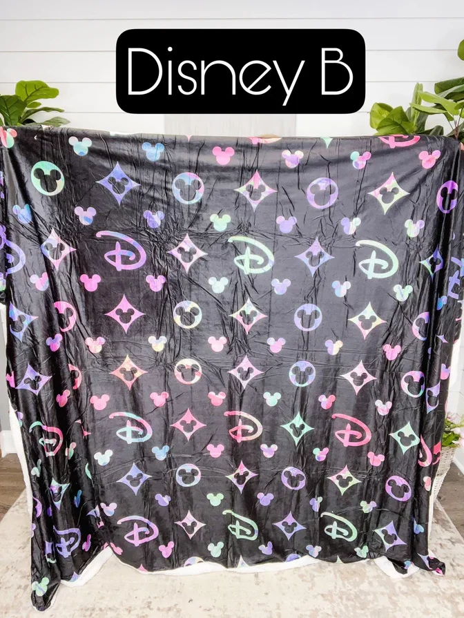 Avery Mae Everyday Large Sherpa Blanket - 33 options! - Image 10