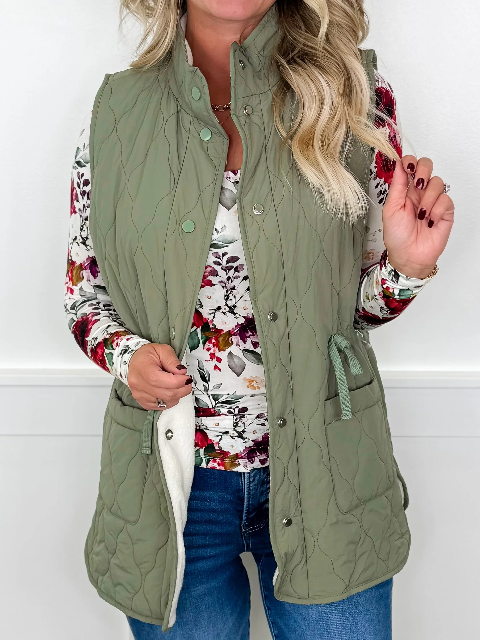 Base Camp Quilted Avery Mae Vest - 2 colors! - Image 3