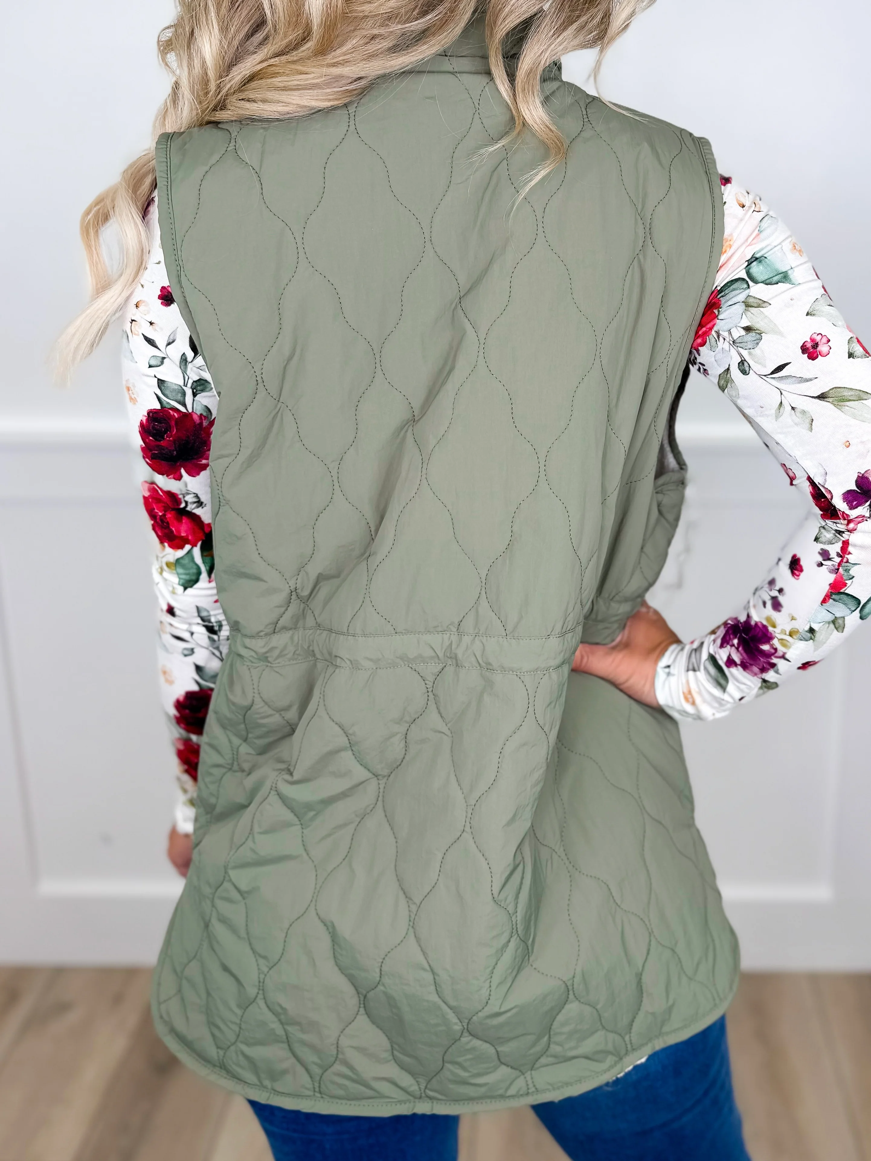 Base Camp Quilted Avery Mae Vest - 2 colors! - Image 4