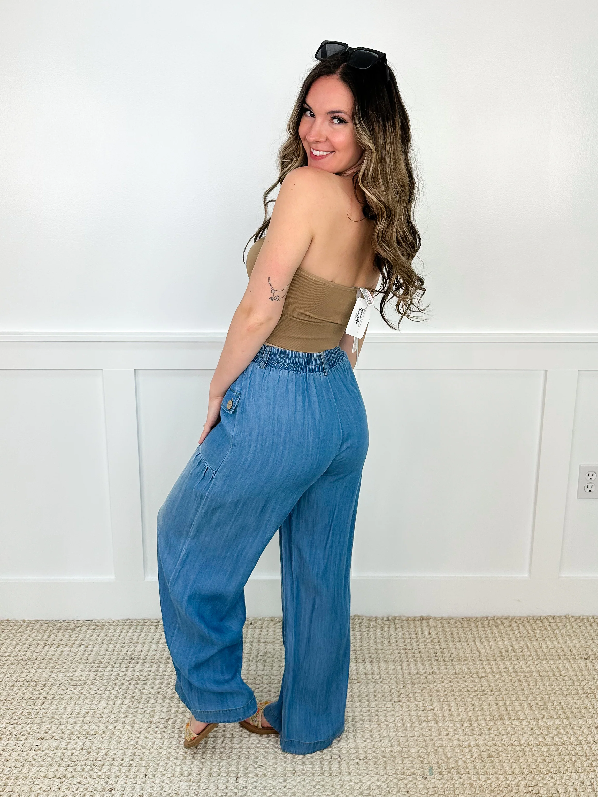 Basic Feeling Secure Strapless Avery Mae Strapless Crop Top - 2 colors! - Image 7