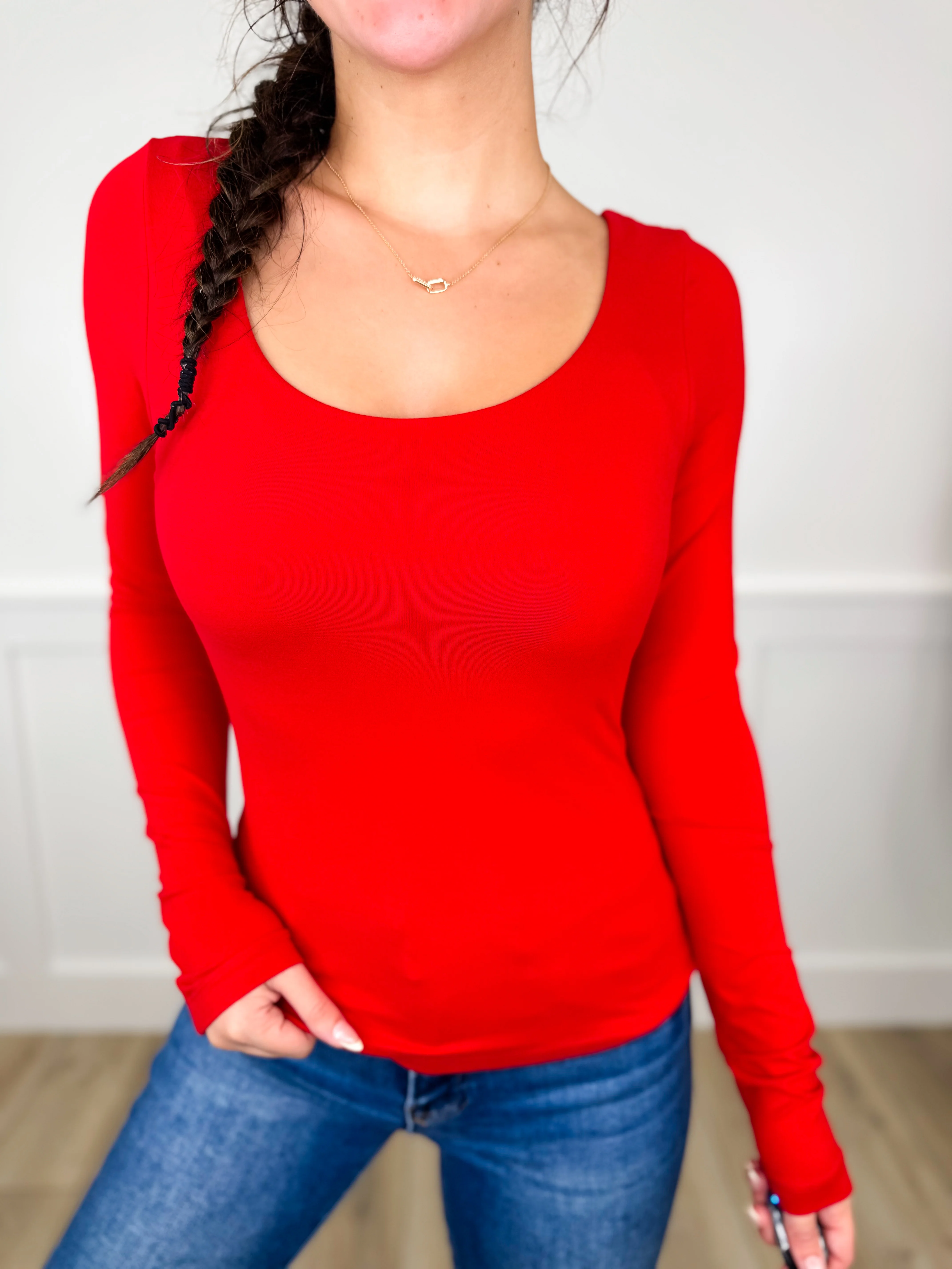 Basic How it is Long Sleeve Avery Mae Top - 12 colors! - Image 11