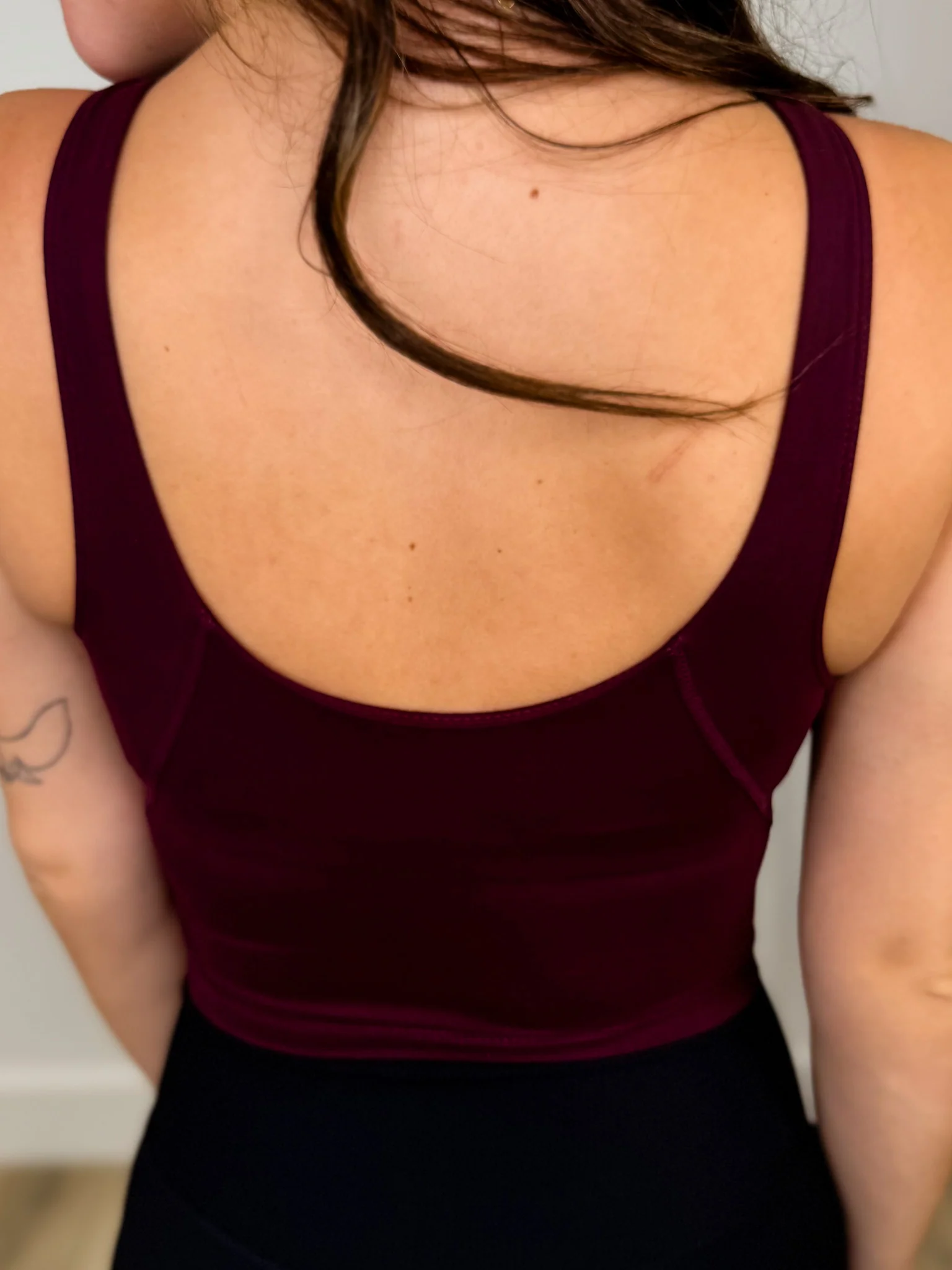Basic Seeing is Believing Avery Mae Padded Cropped Tank Top - 4 colors! - Image 3