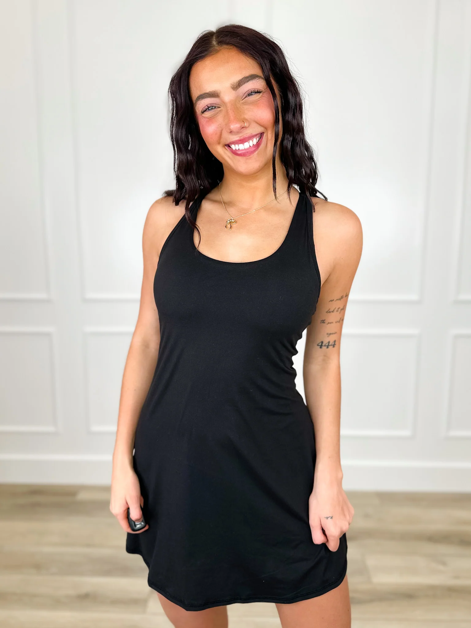 Basic Shaping Up Avery Mae Padded Skort Dress - Multiple Colors - Image 2