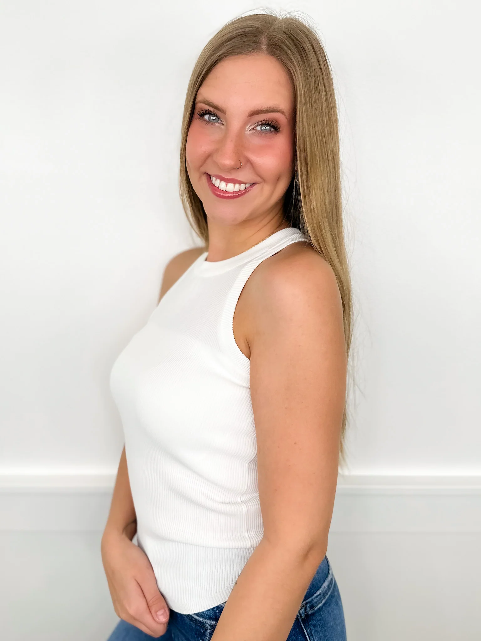 Basic Snapping Pictures Ribbed Avery Mae Tank Top - 8 colors! - Image 10