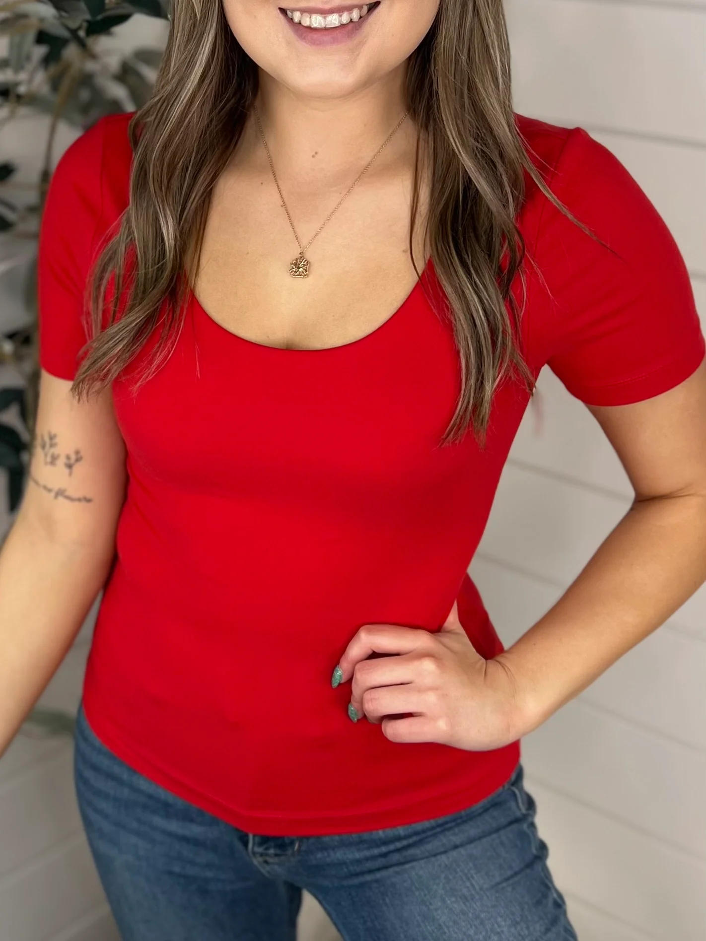 Basic The Way You Move Short Sleeve Avery Mae Top - Multiple Colors - Image 14