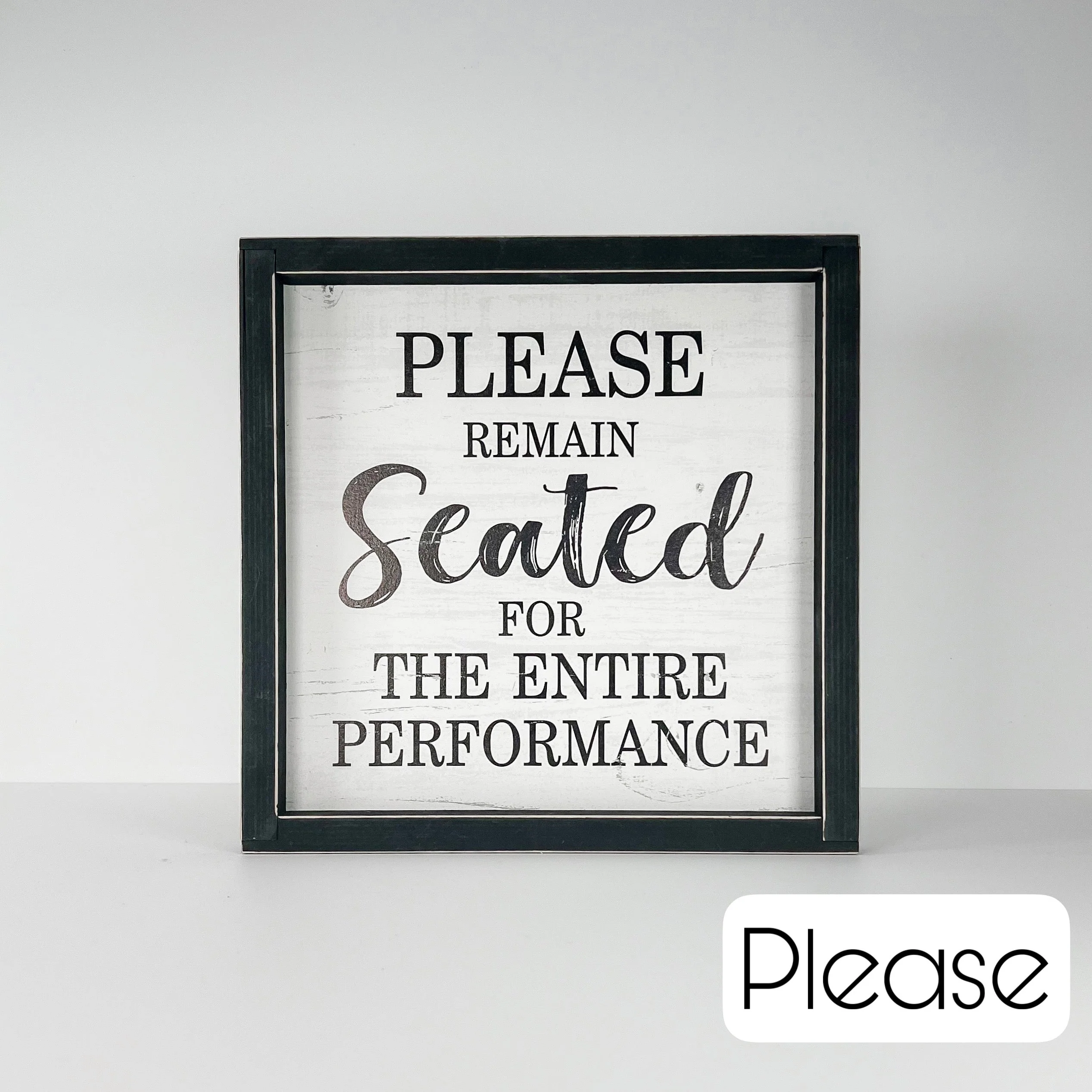 Bathroom Laughs Wood Sign - 7 options! - Image 3