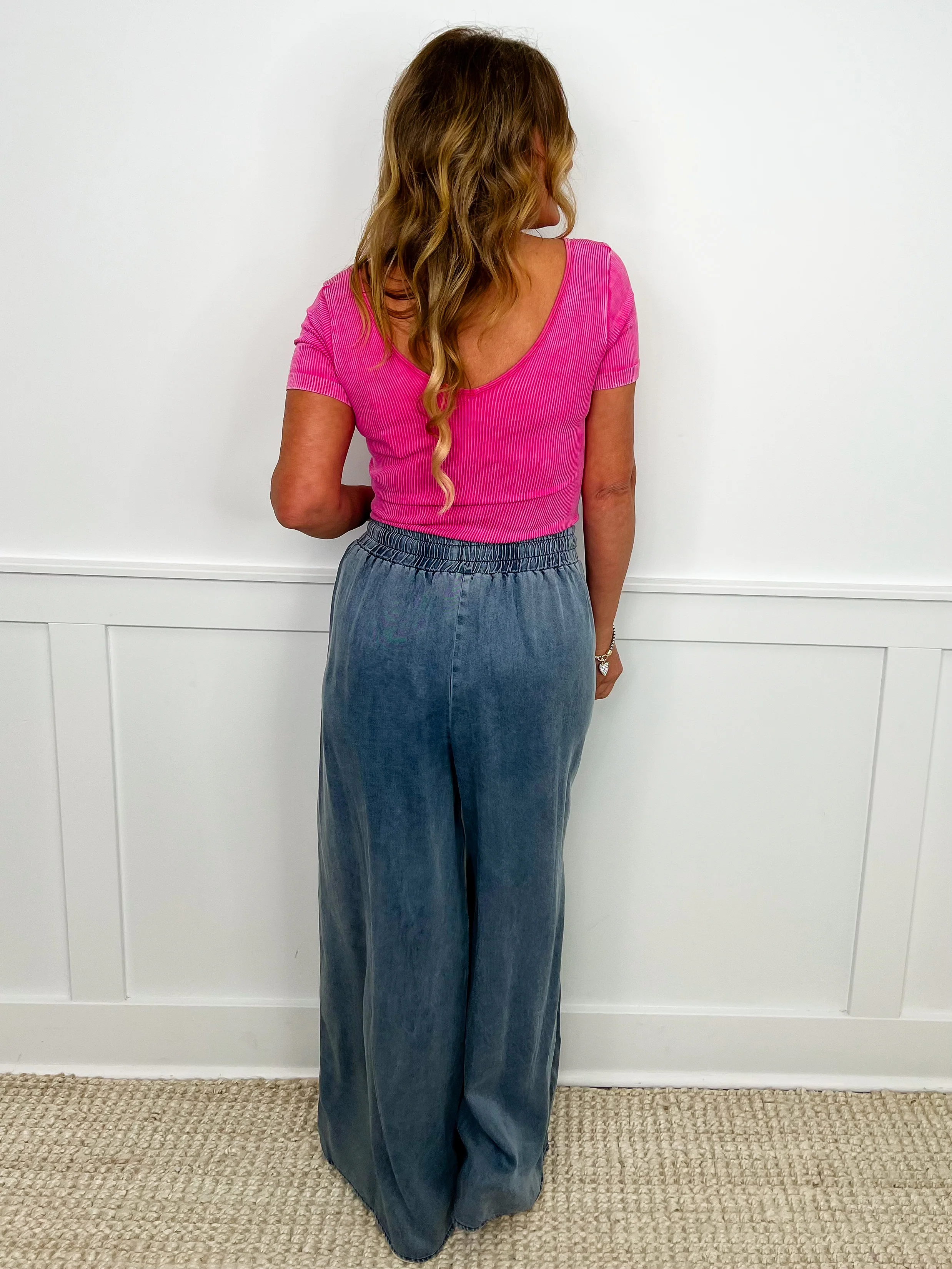 Be Someone Special High-Rise Wide Leg Denim Avery Mae Bottoms - Image 2