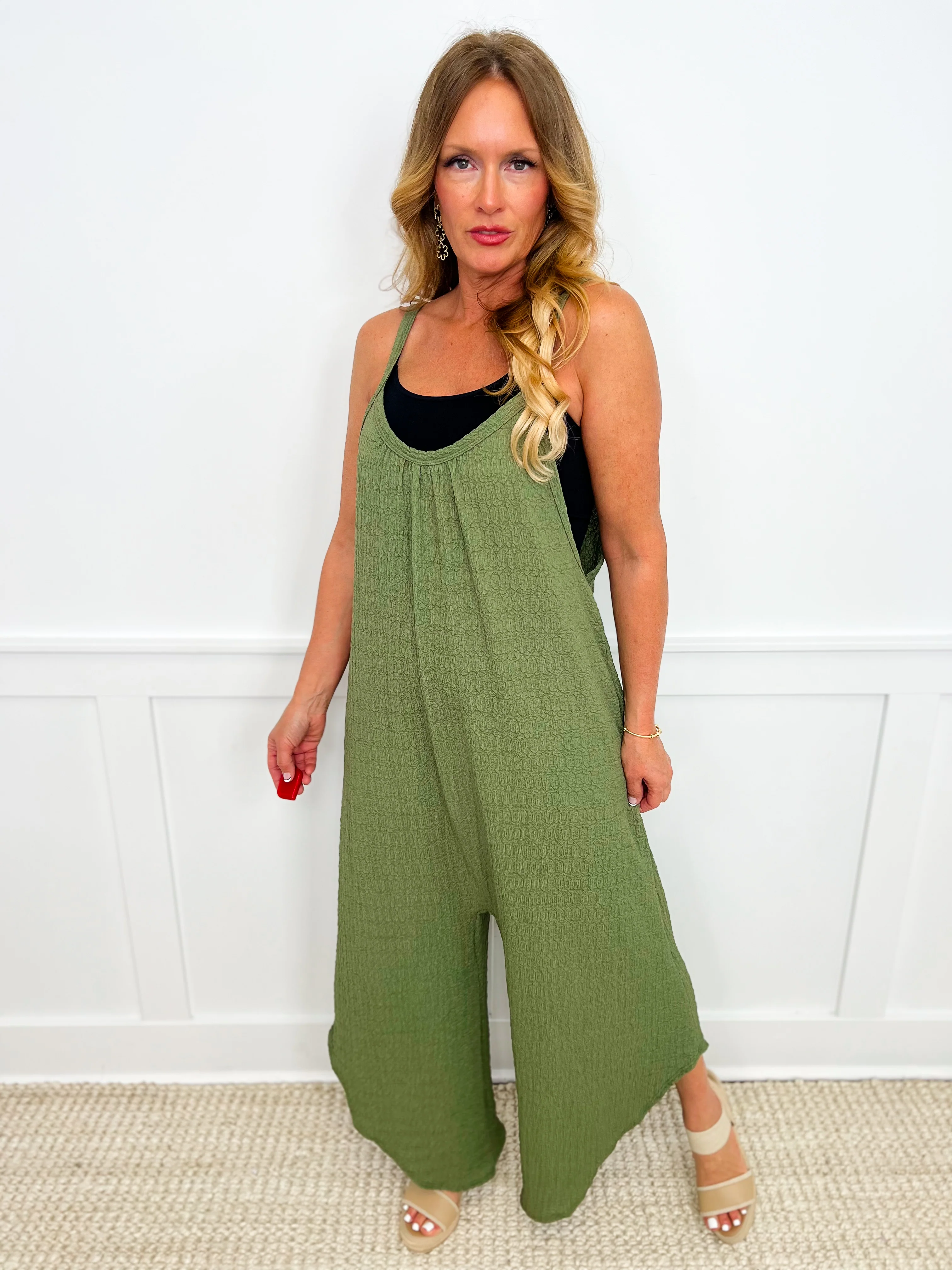 Been Here Before Lightweight Avery Mae Jumpsuit - 2 colors! - Image 2