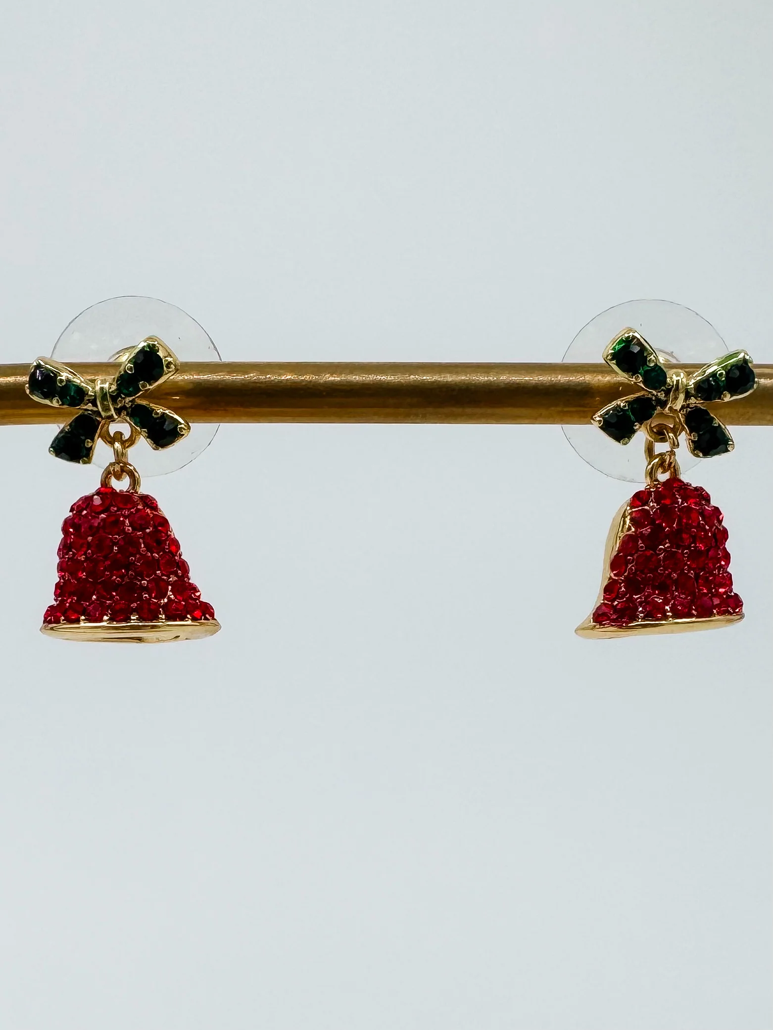 Bells Are Ringing Gold Drop Earrings