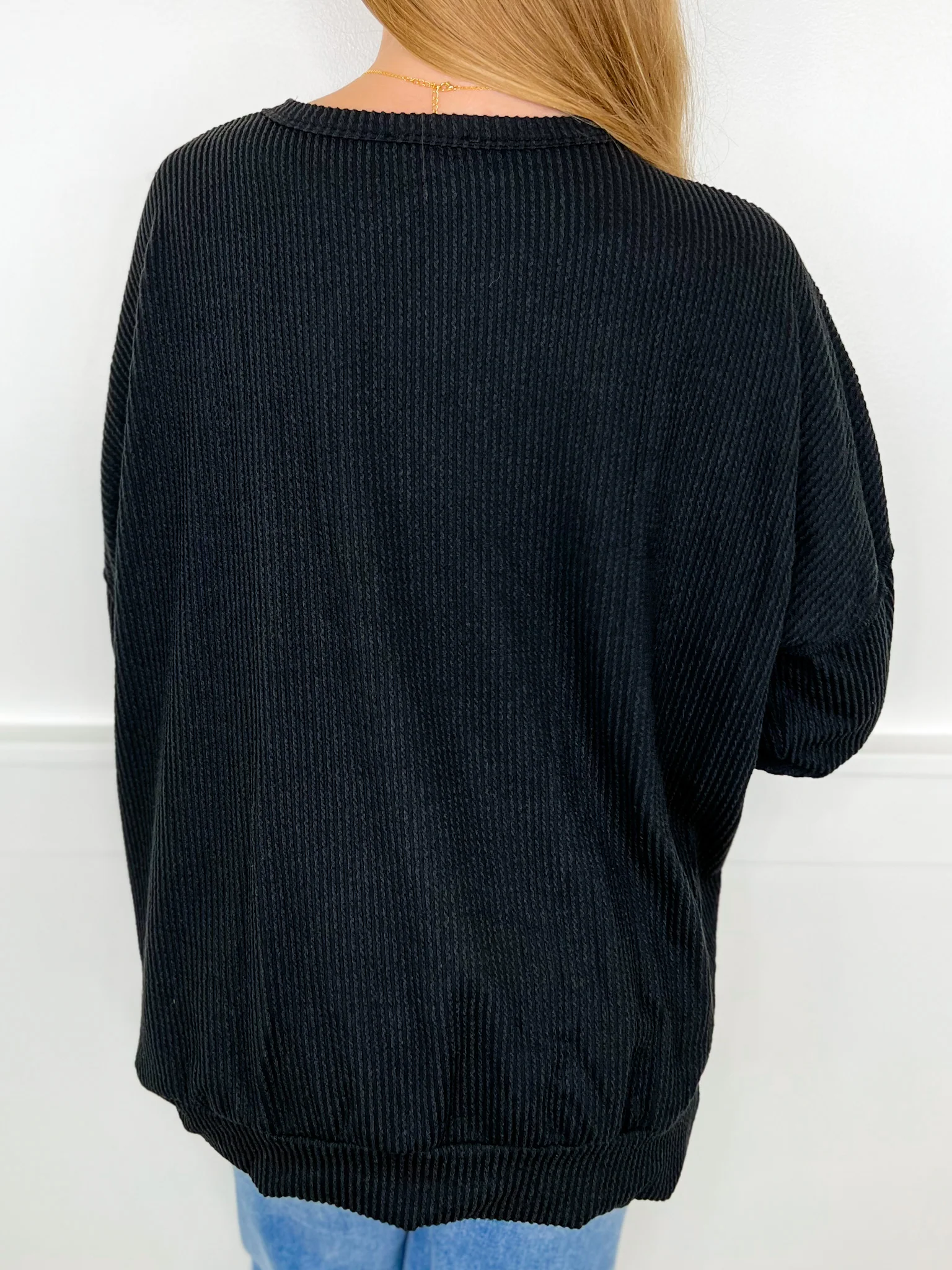 Bloomin' Beautiful Ribbed Long Sleeve Avery Mae Top - 3 colors! - Image 4