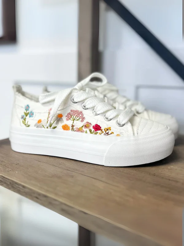 Blowfish In Full Bloom Canvas Platform Sneakers - 2 colors! - Image 2