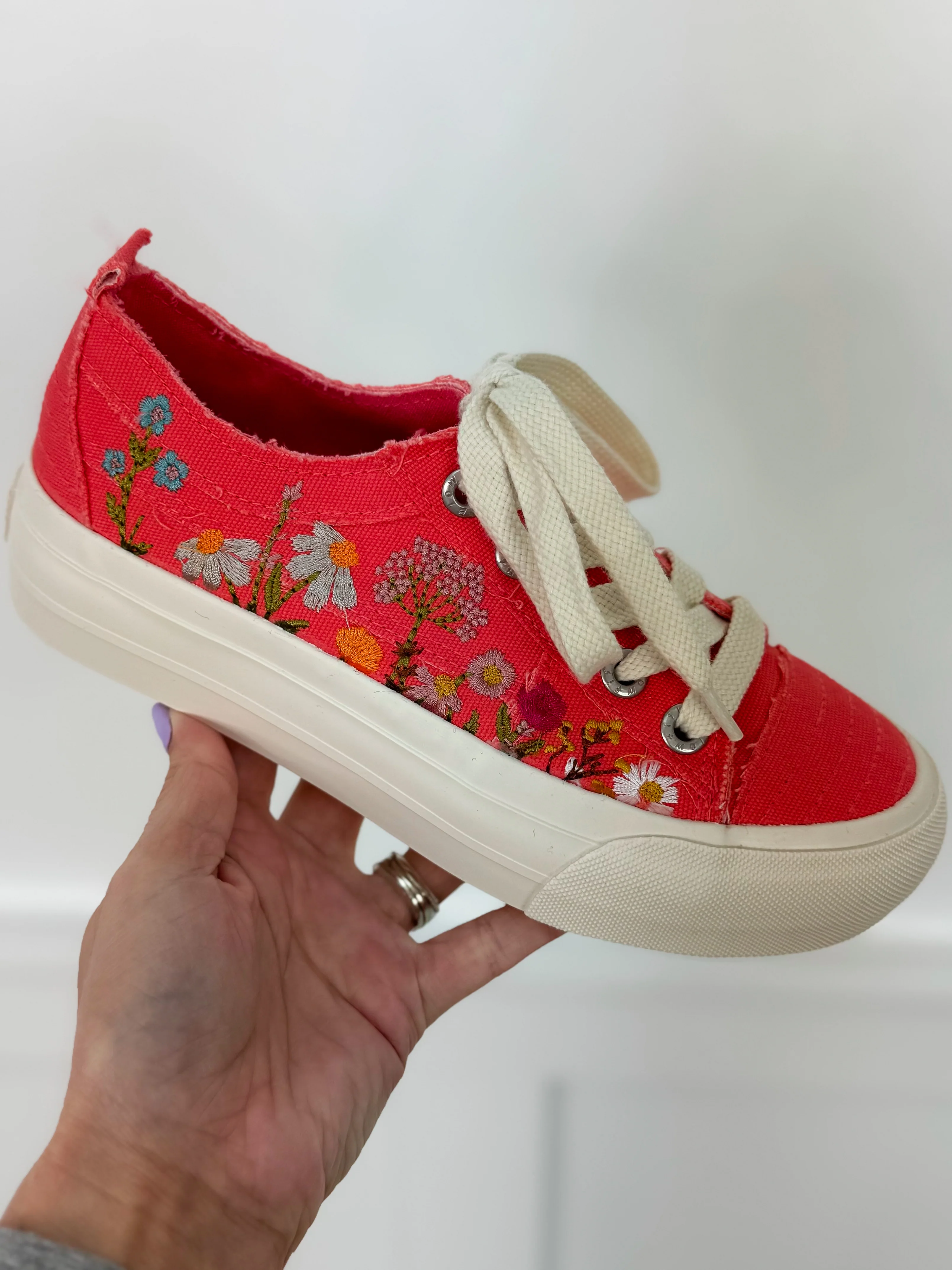 Blowfish In Full Bloom Canvas Platform Sneakers - 2 colors! - Image 3