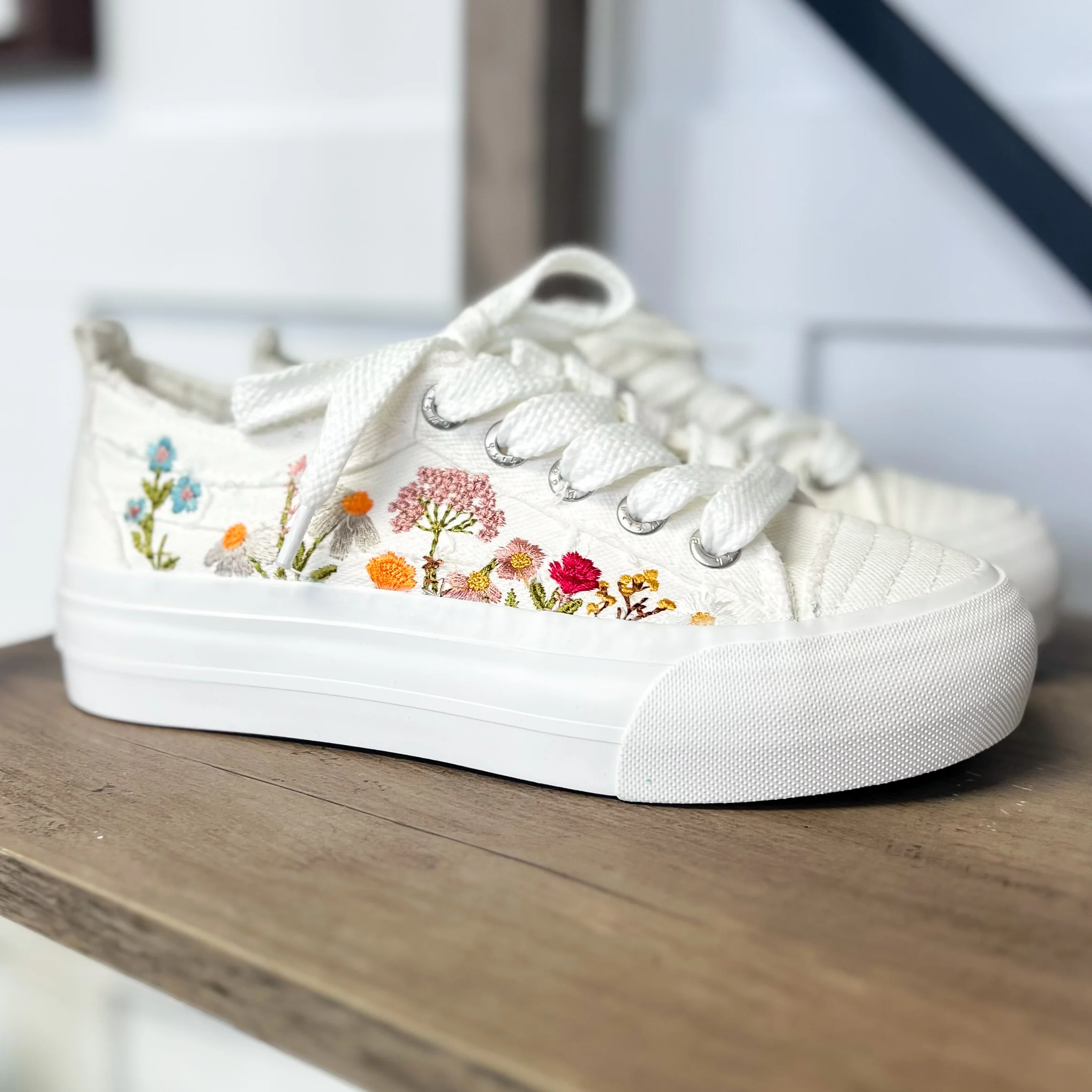 Blowfish In Full Bloom Canvas Platform Sneakers - 2 colors! - Image 4