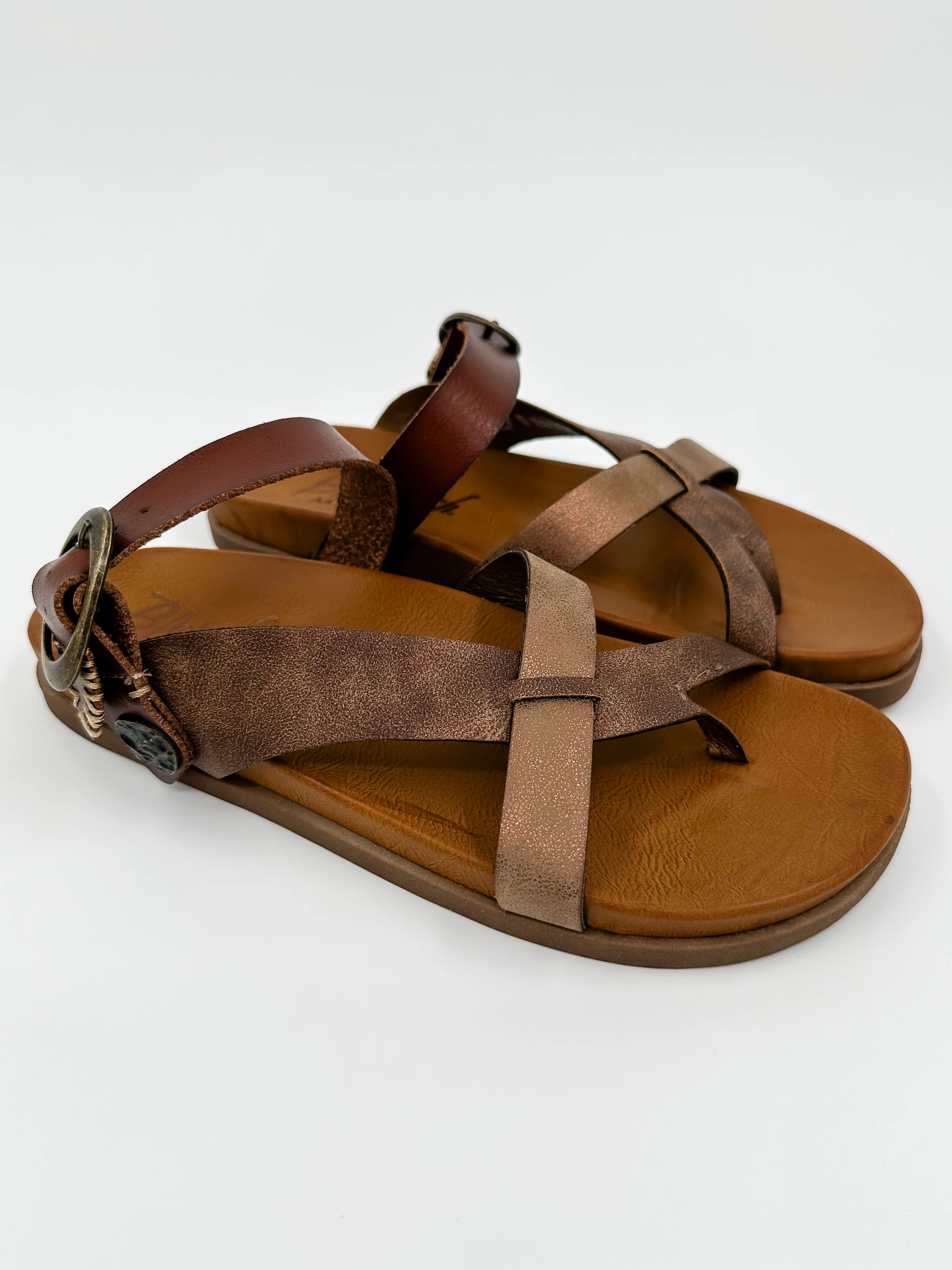 Blowfish Taking Steps Forward Faux Leather Sandals - 4 colors! - Image 2