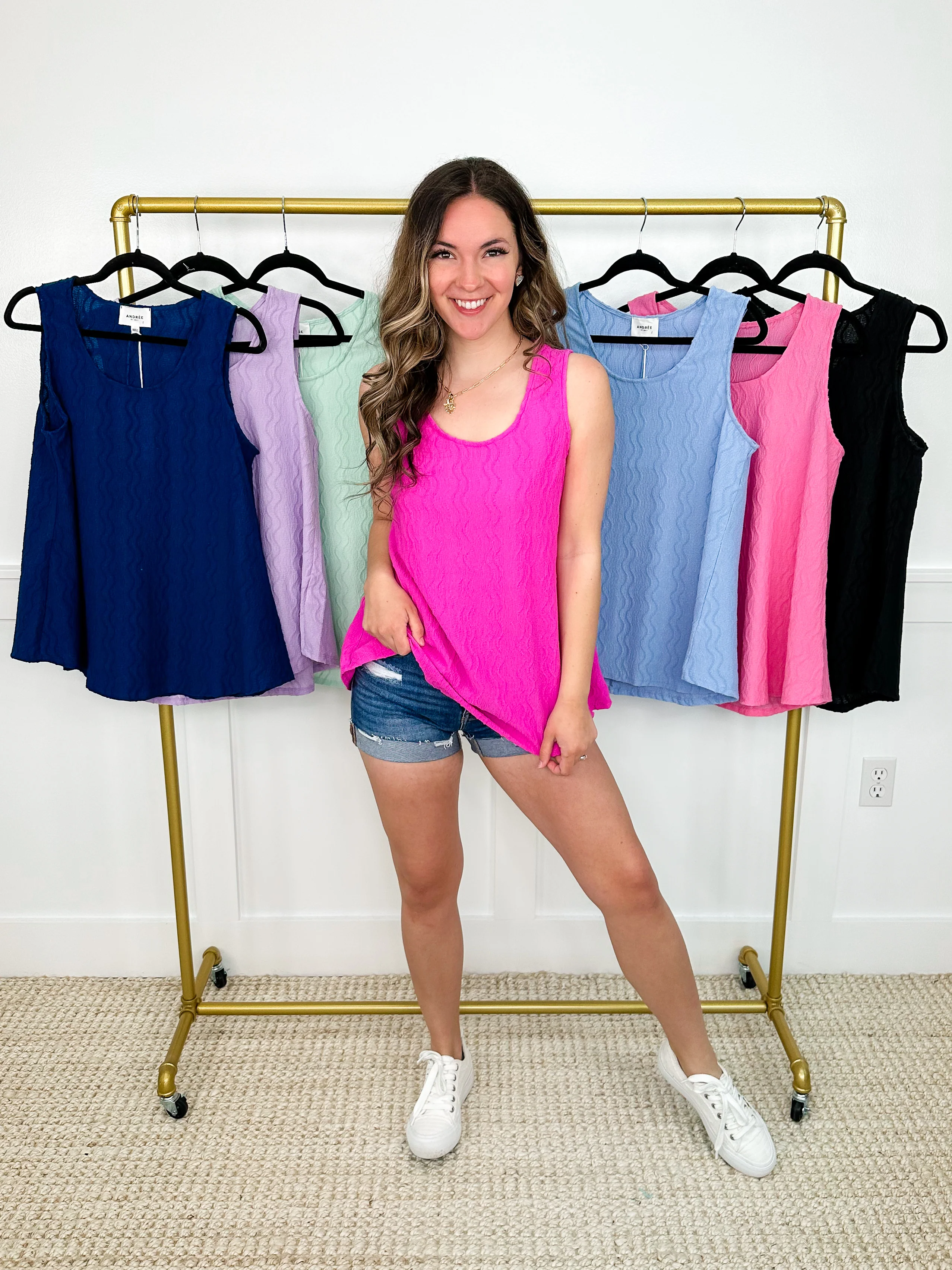 Bright Beginnings Avery Mae Tank Top - 7 colors! - Image 5