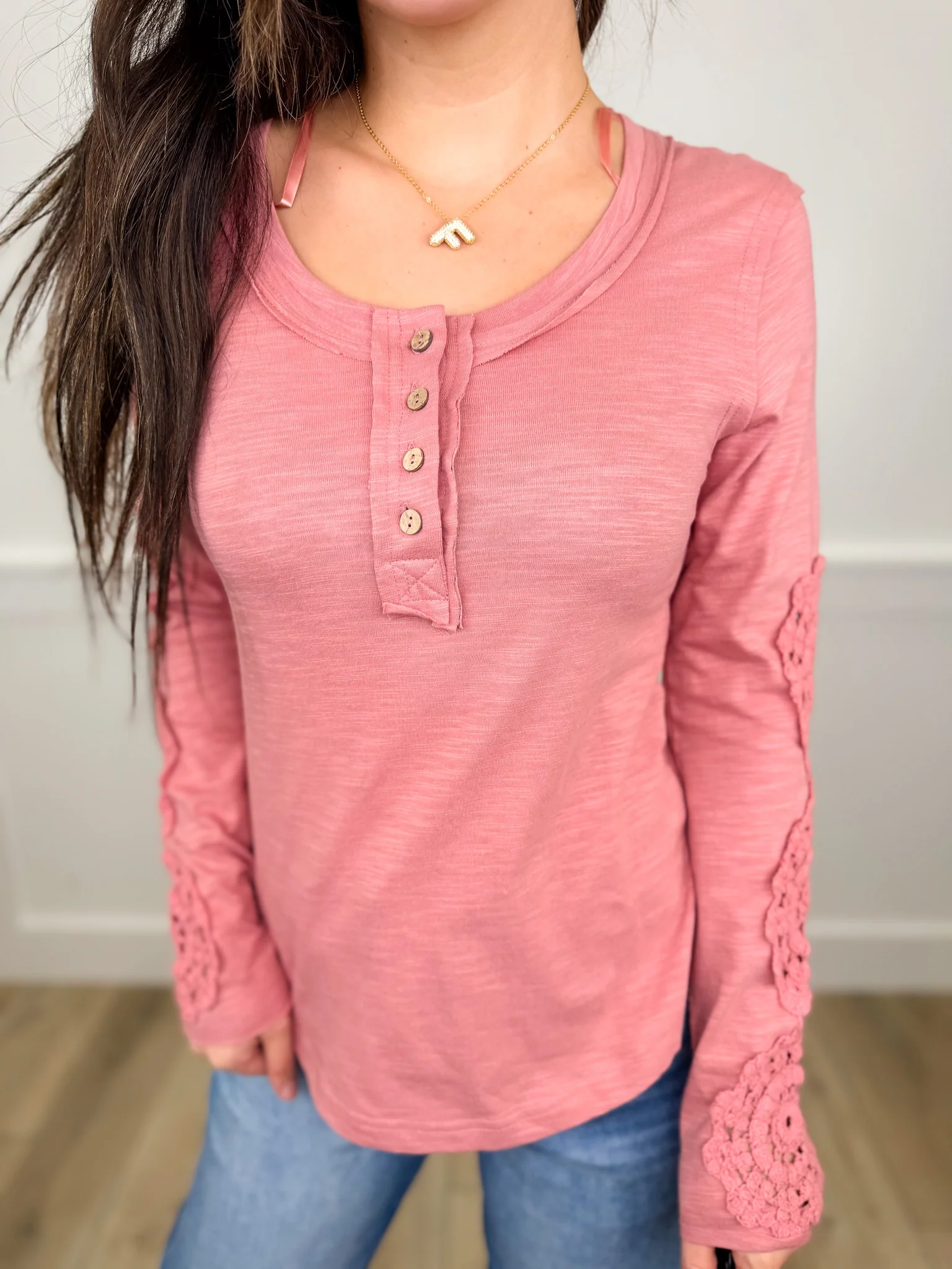 Busy Weekend Cotton Long Sleeve Avery Mae Top - 3 colors! - Image 2