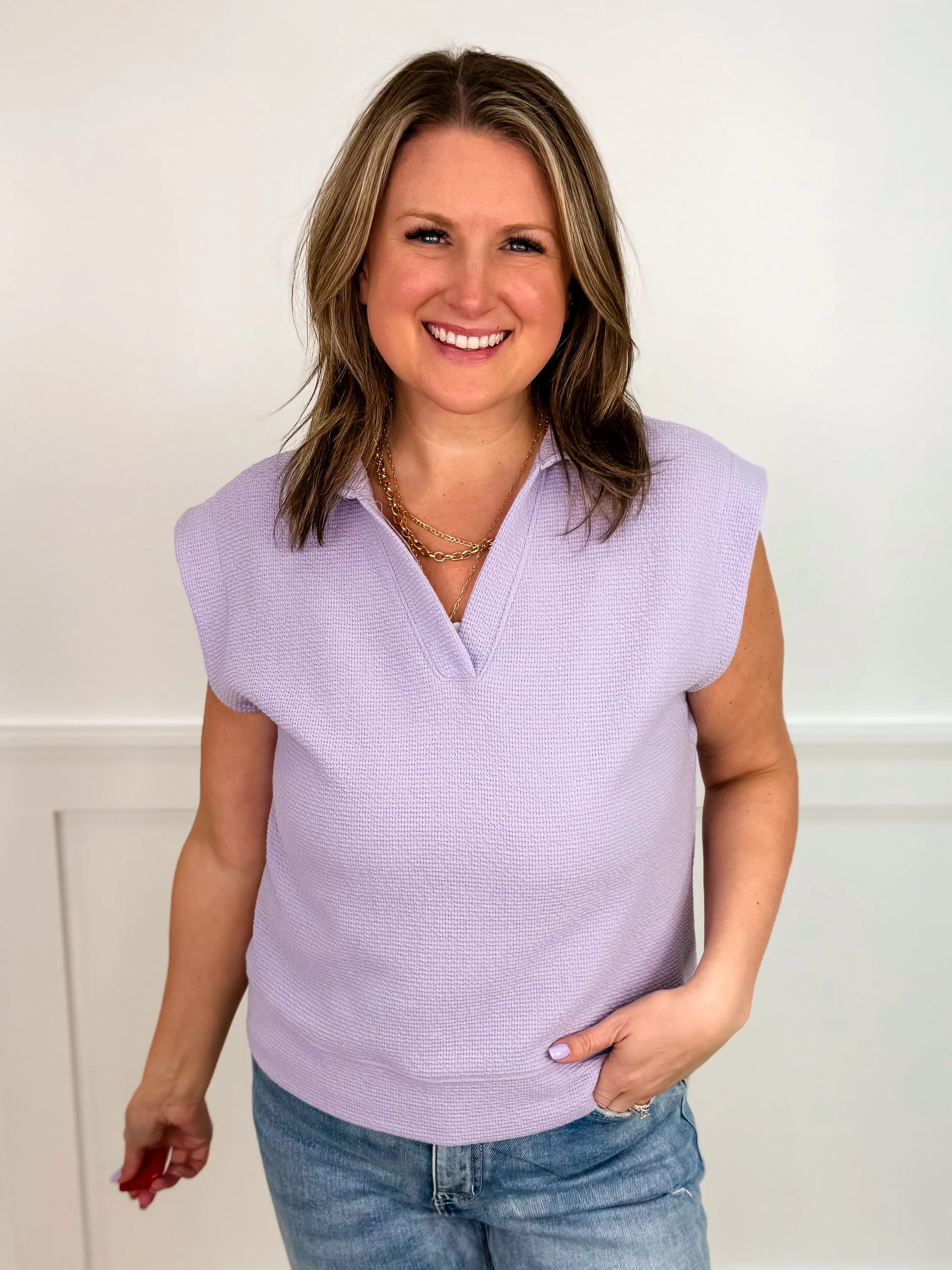Call My Name Knit Short Sleeve Avery Mae Top - 4 colors! - Image 3
