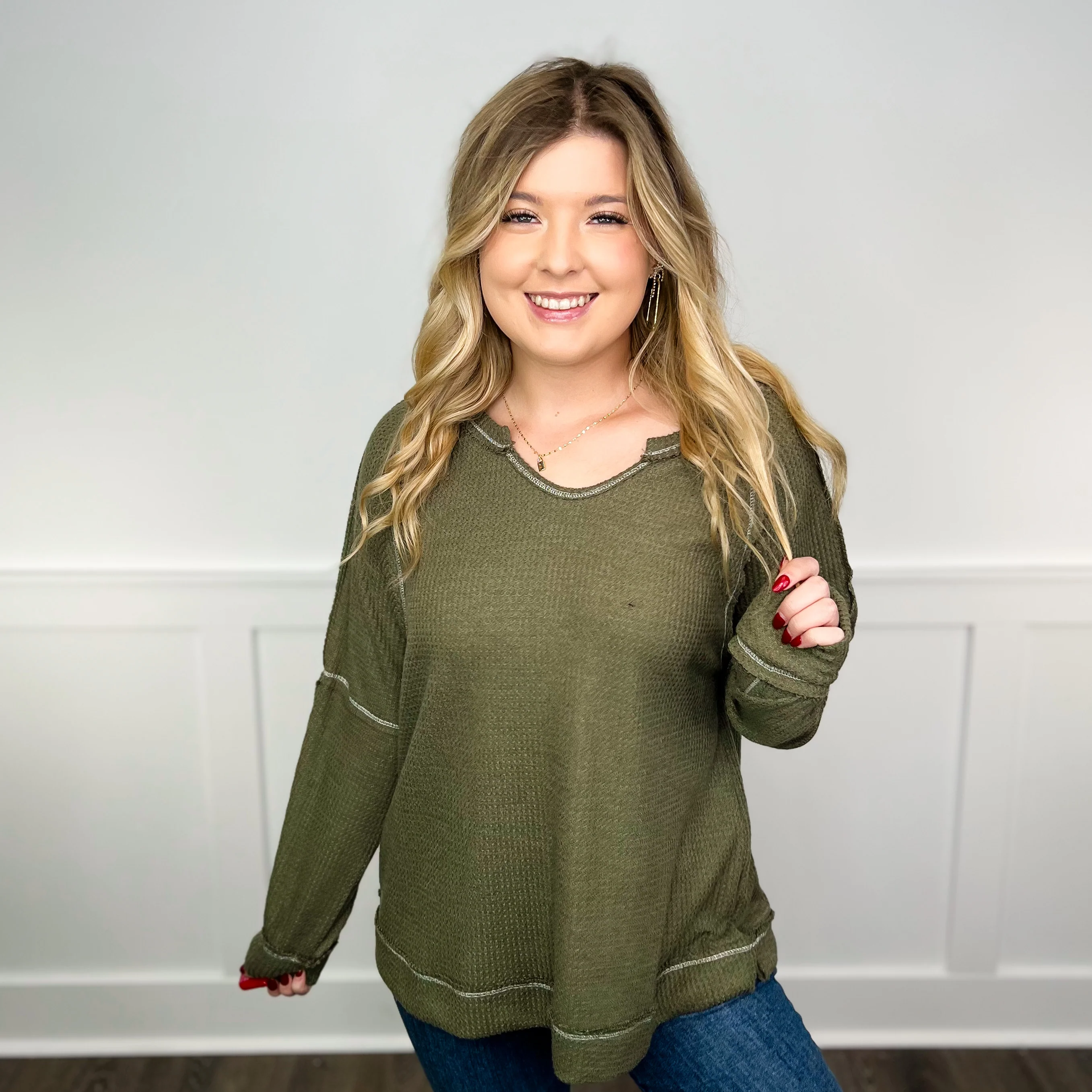 Can't Be Everything Long Sleeve Avery Mae Top - 9 colors! - Image 3