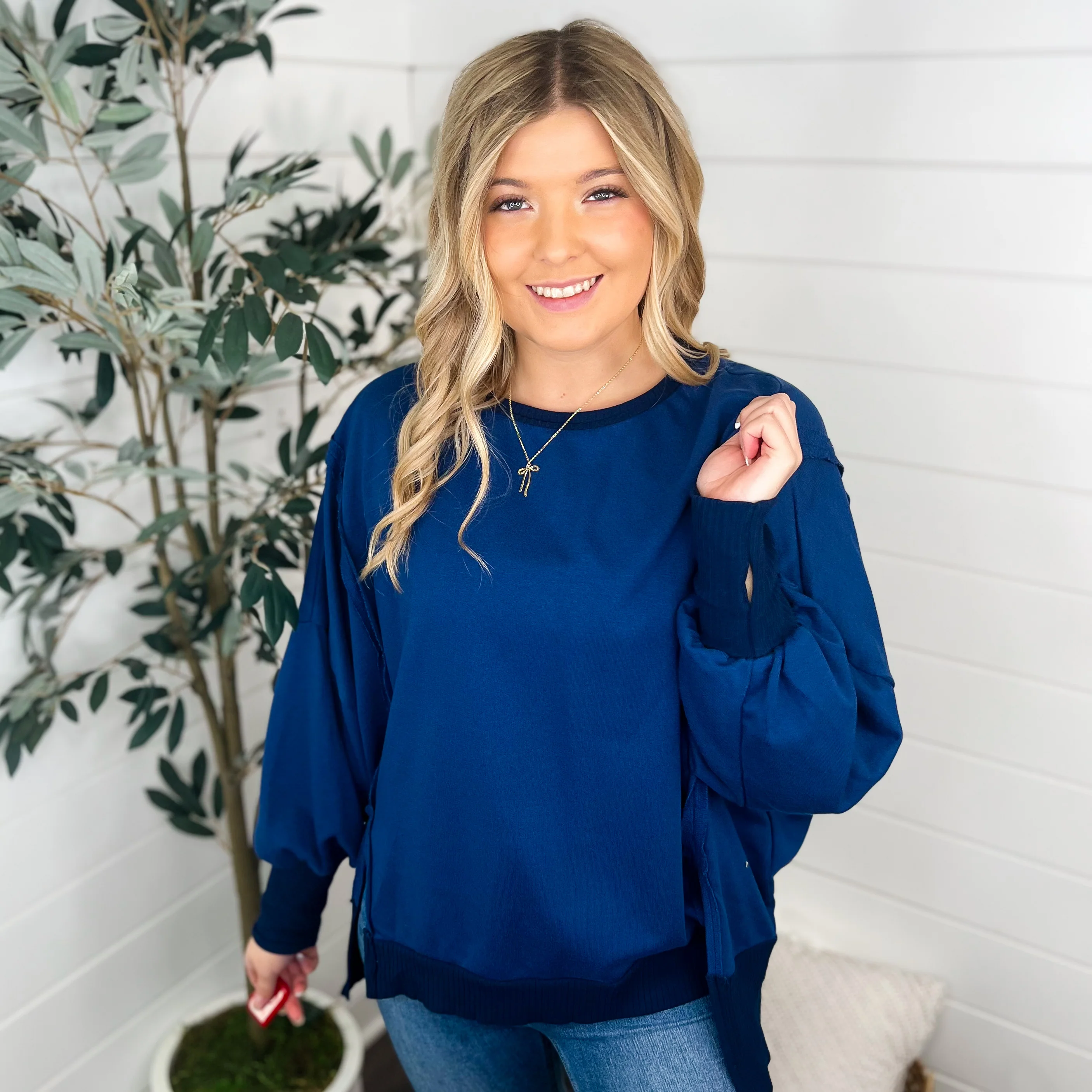 Can't Tell Me Long Sleeve Avery Mae Top - 3 colors! - Image 4