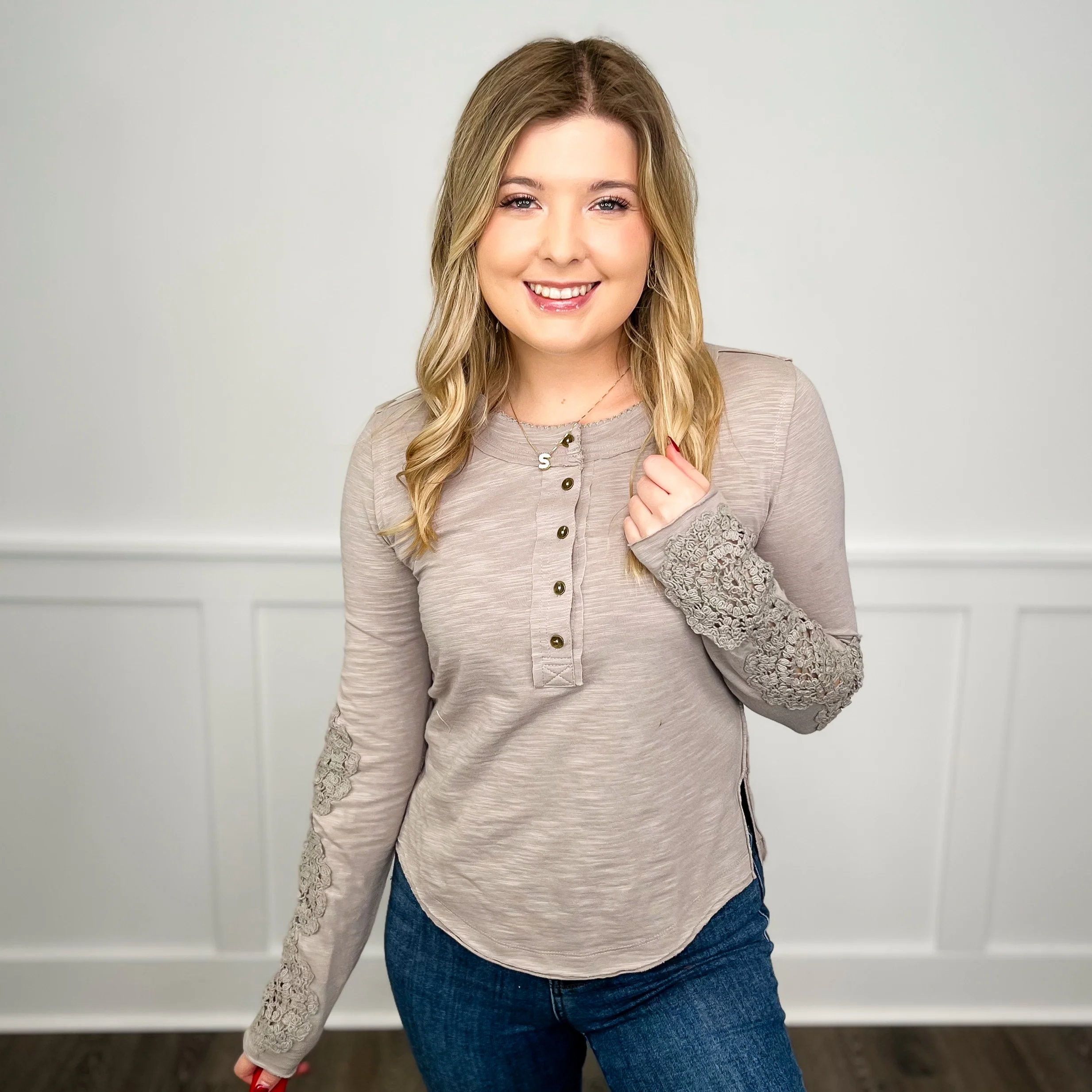 Basic Casual Me Cotton Long Sleeve Top - 2 colors! - Image 2