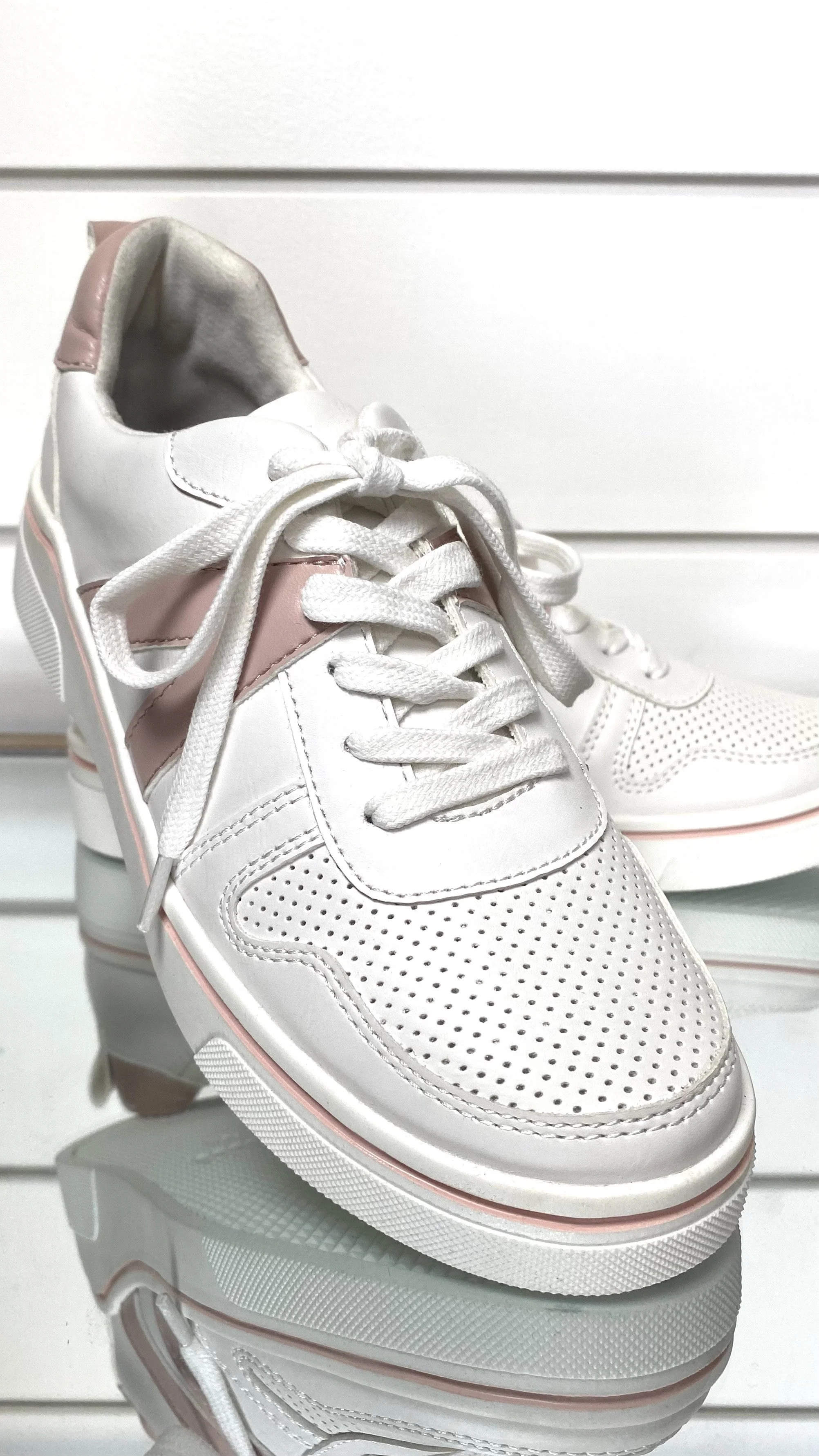 MIA Catch Some Air Faux Leather Sneakers - 6 colors! - Image 2