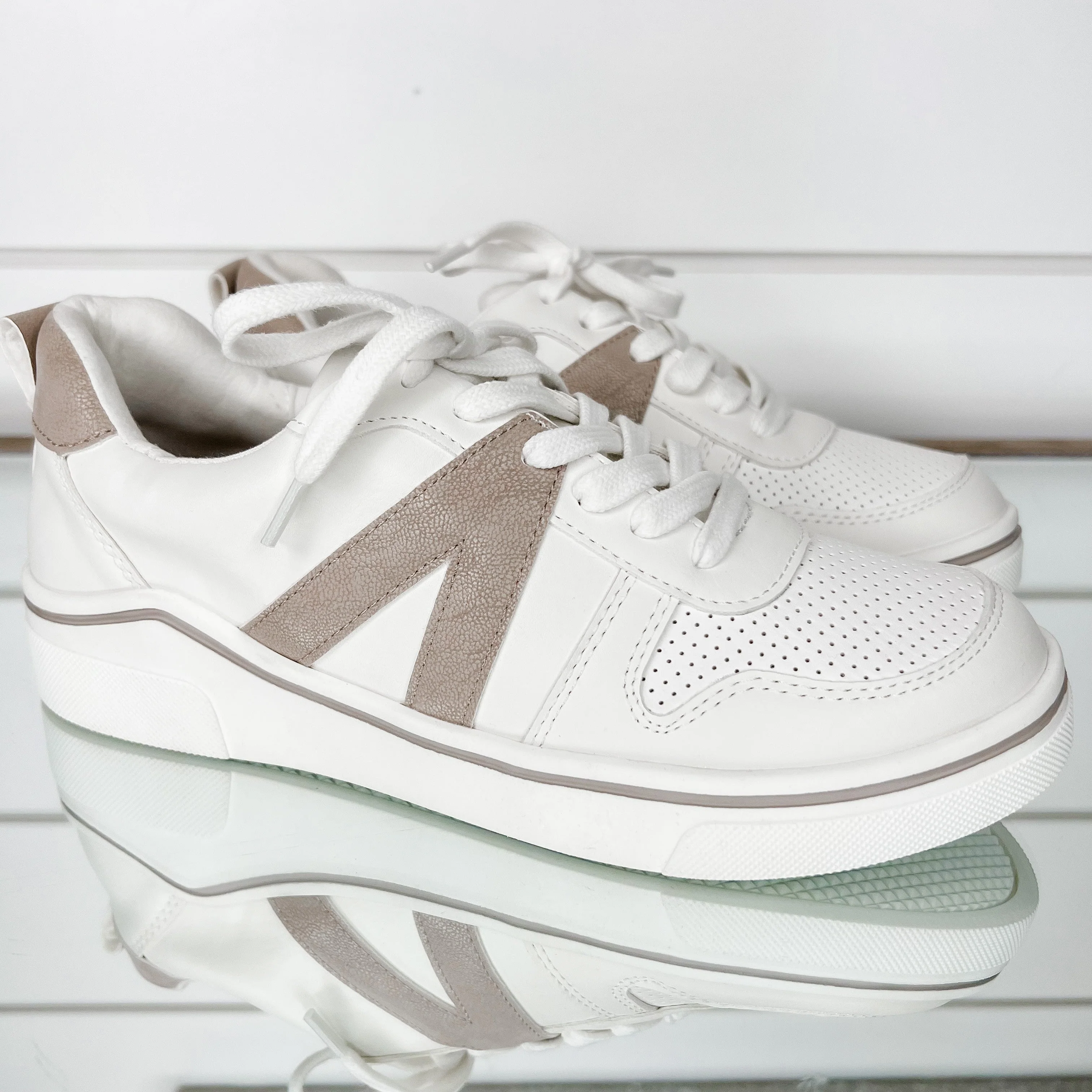 MIA Catch Some Air Faux Leather Sneakers - 6 colors! - Image 6