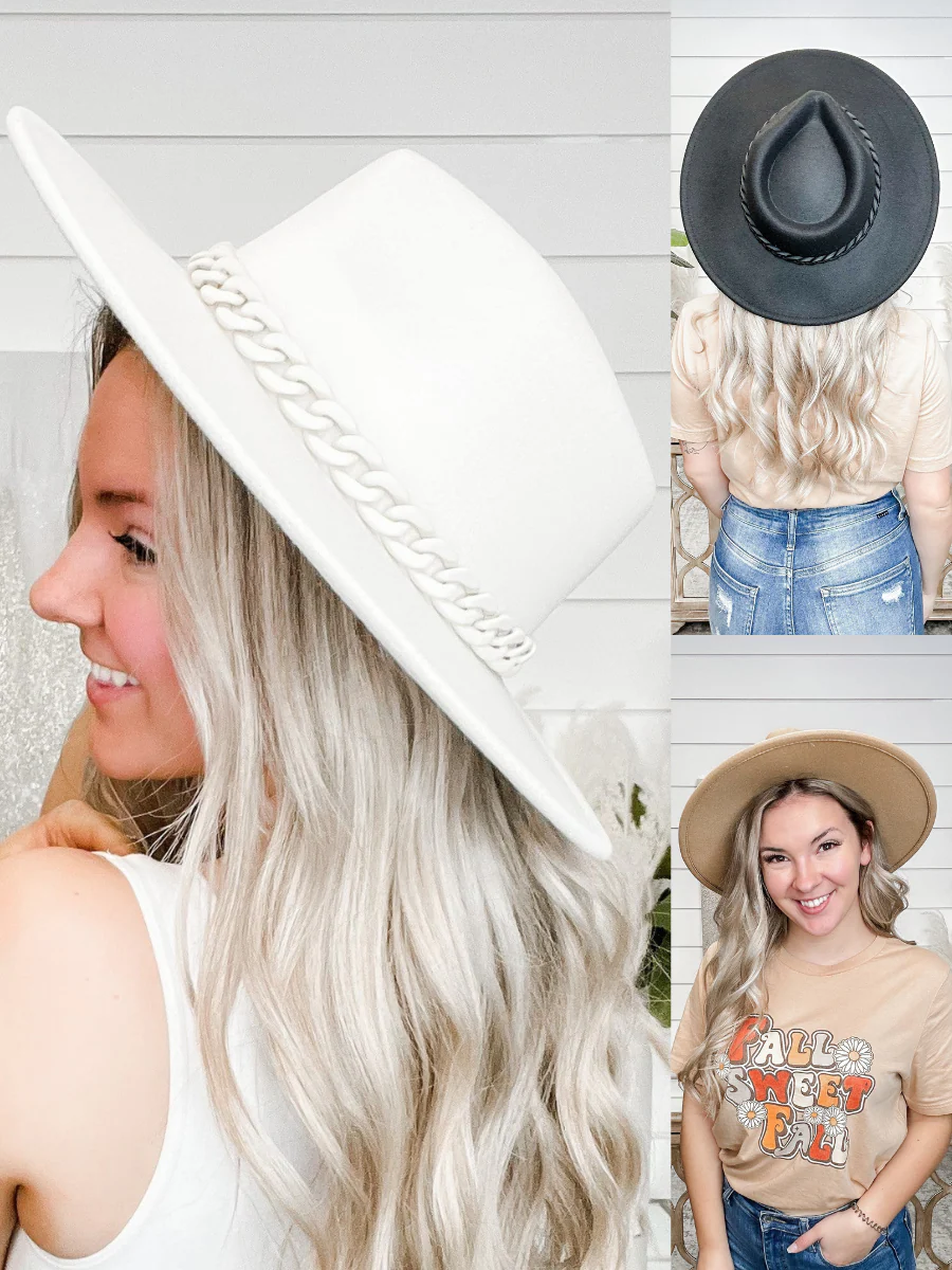Chain Reaction Panama Hat - 3 colors!