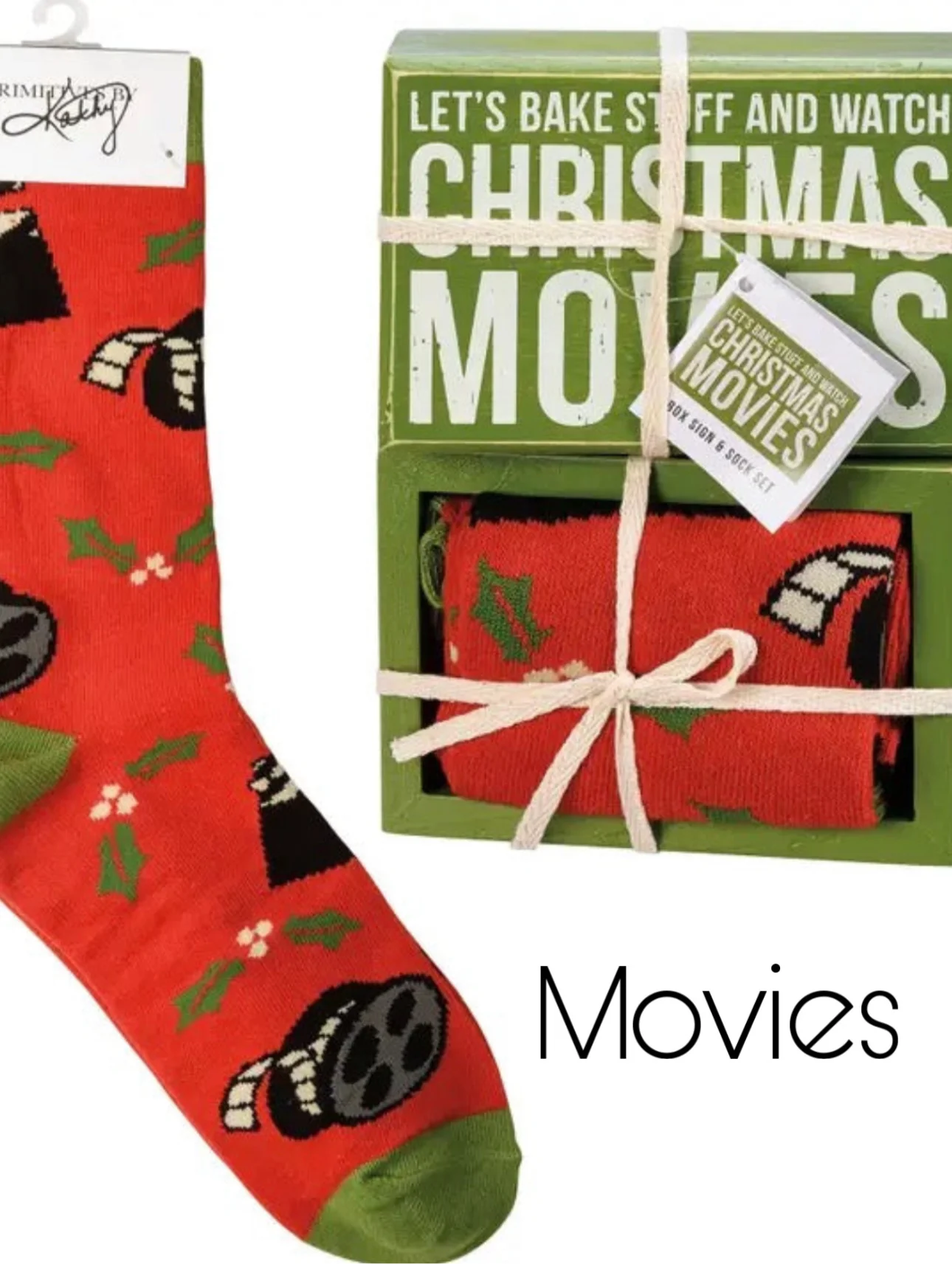 Christmas Shelf Sitter & Sock Set - 6 options! - Image 5
