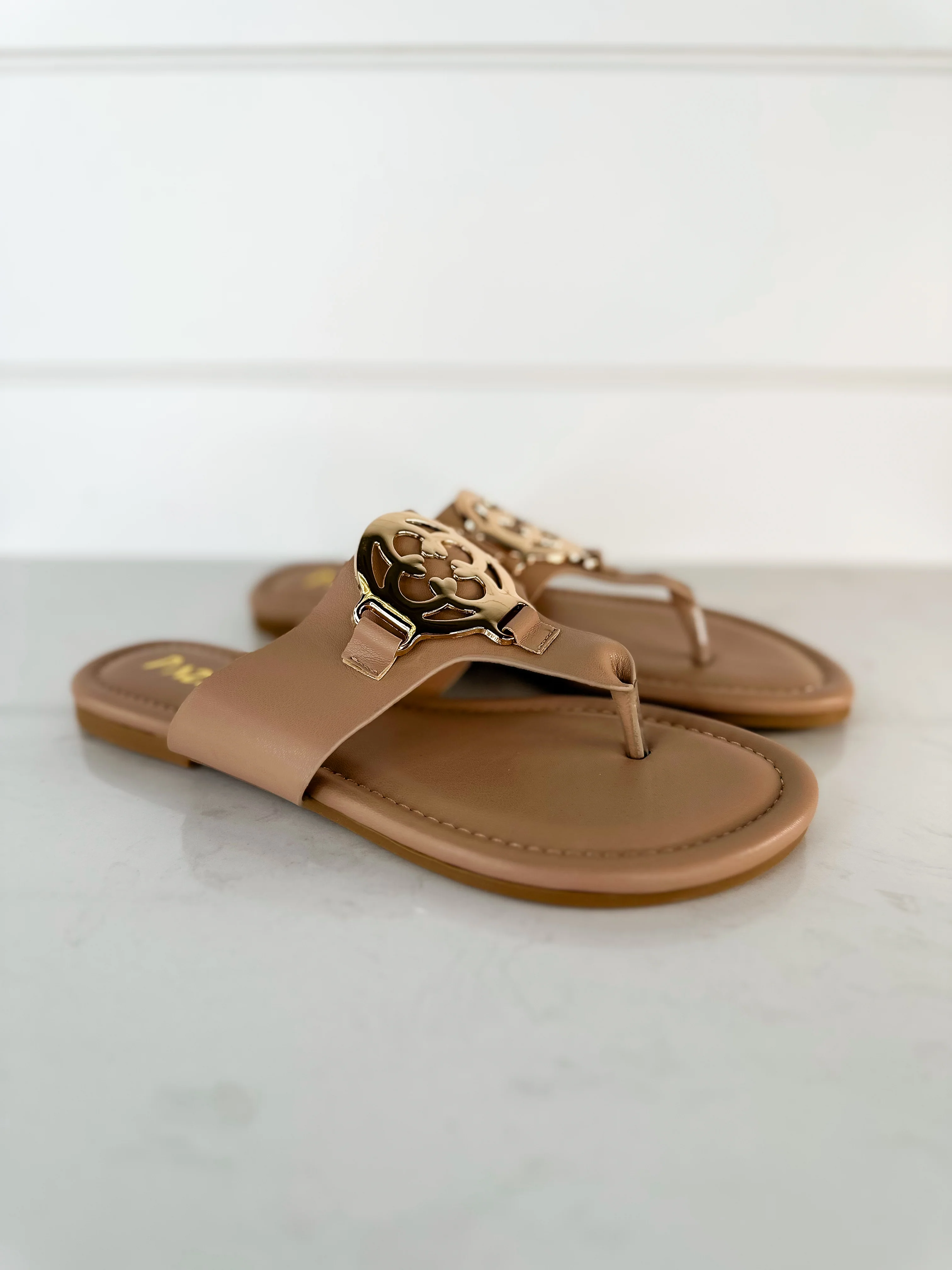 Classy Feeling Faux Leather Sandals - 4 colors! - Image 2