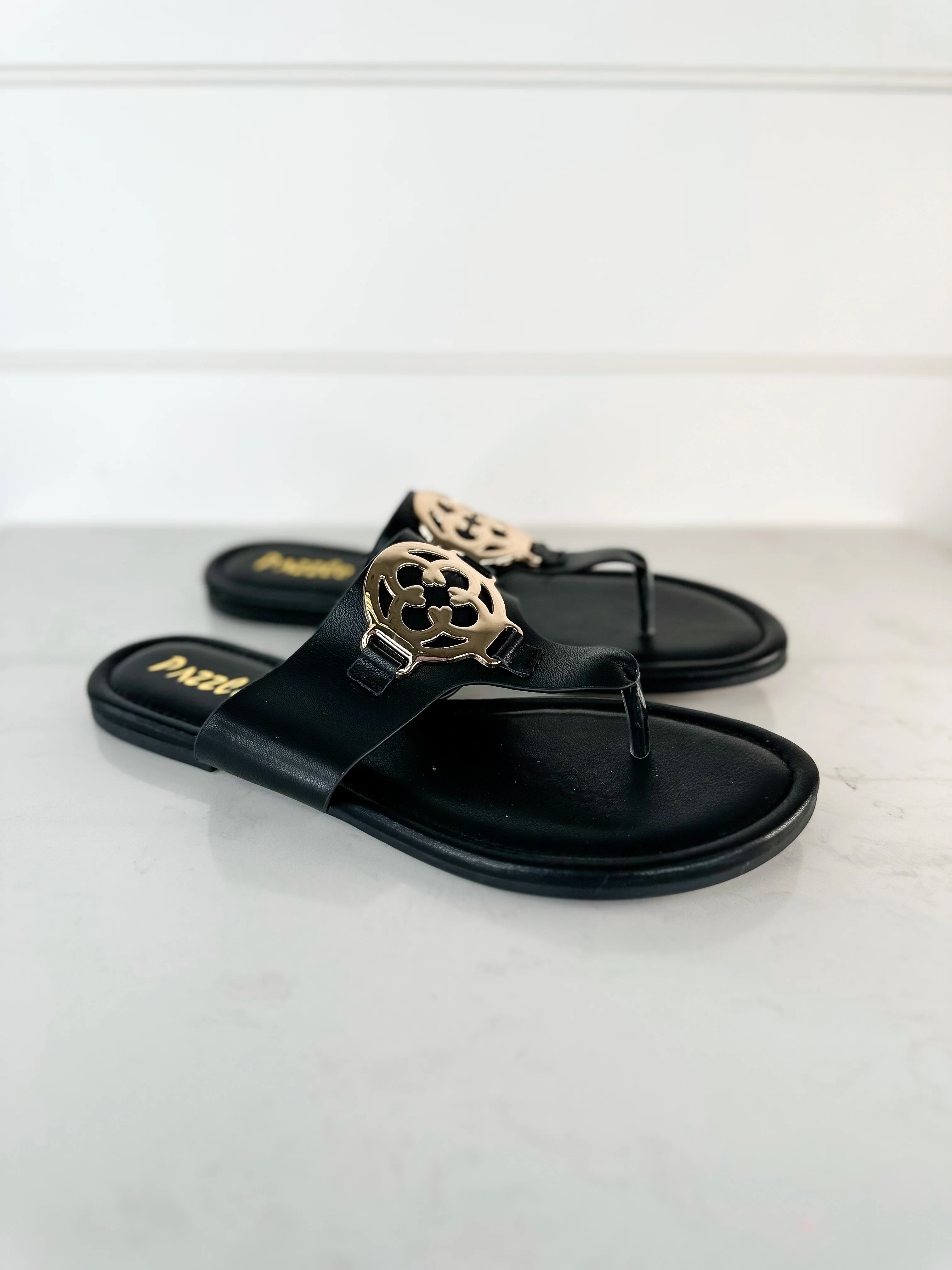 Classy Feeling Faux Leather Sandals - 4 colors! - Image 5