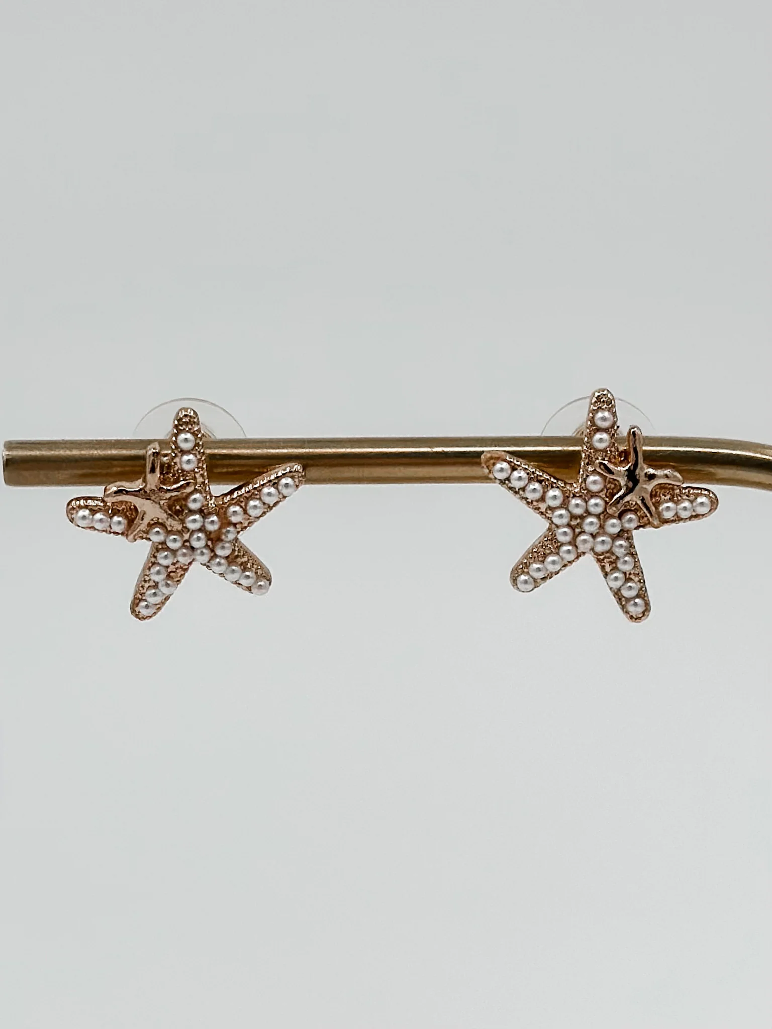 Coastal Collector Gold Stud Earrings
