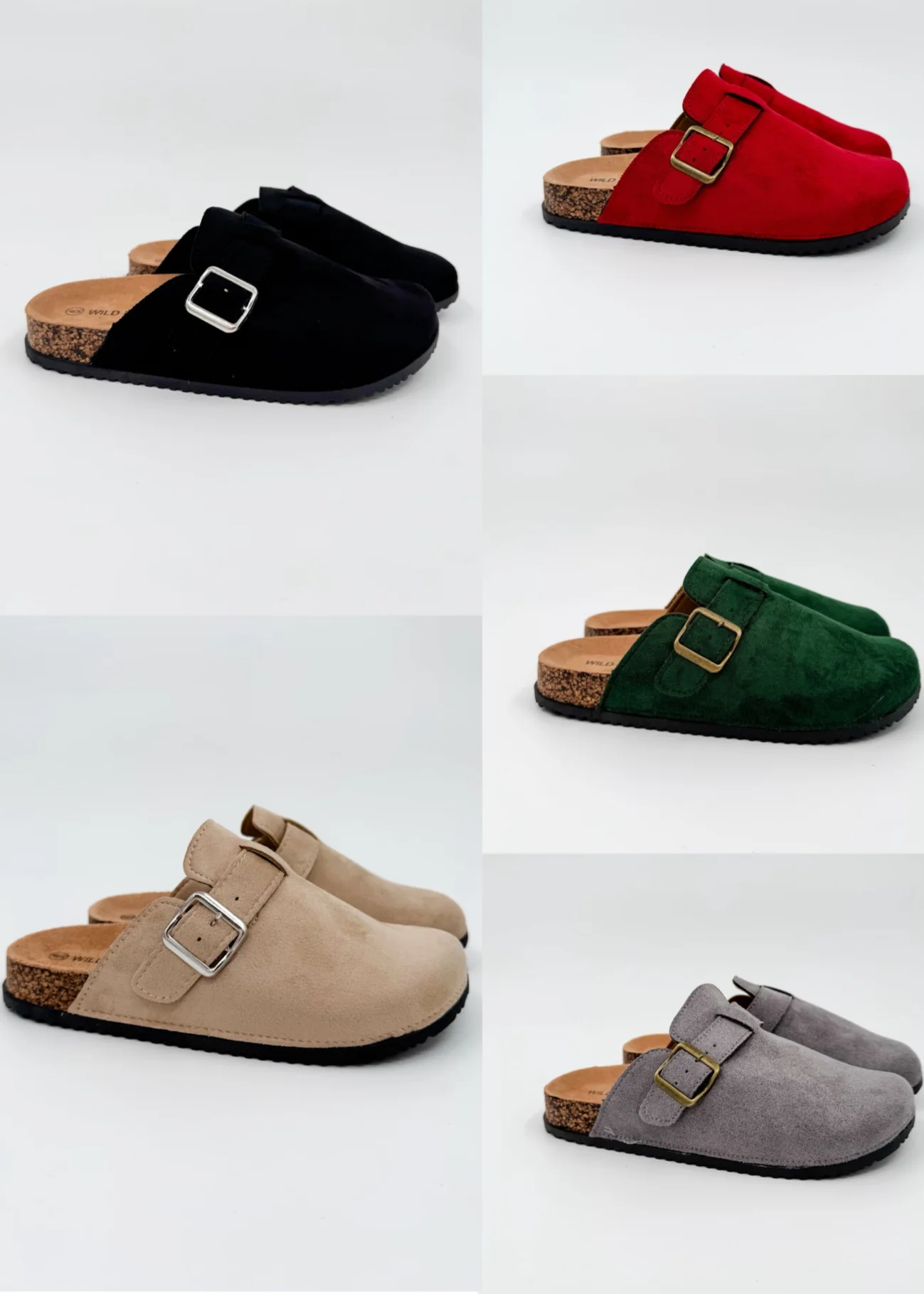 Come This Way Faux Suede Clogs - 5 colors!