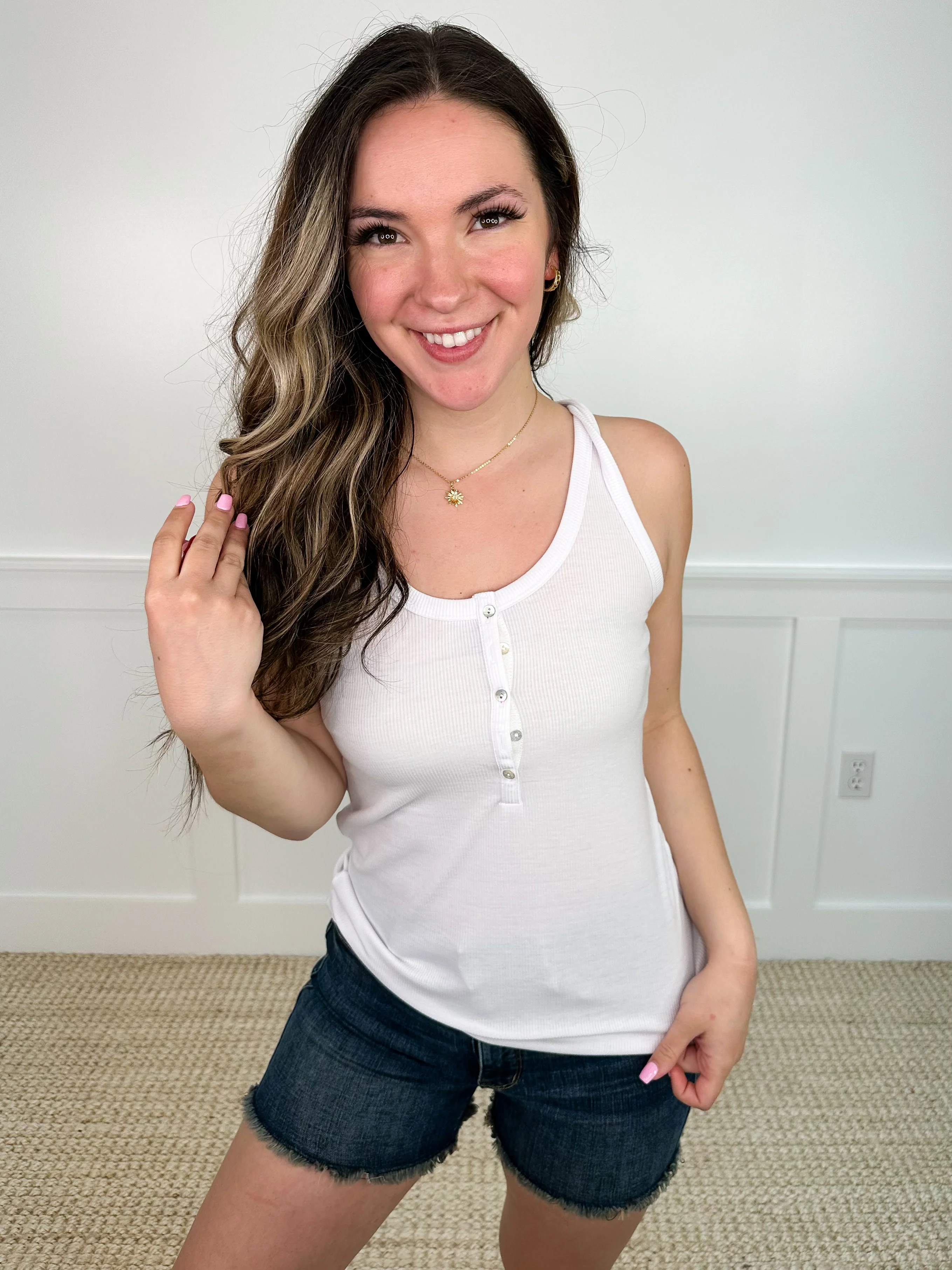 Coming Forward Ribbed Avery Mae Tank Top - 4 colors! - Image 3