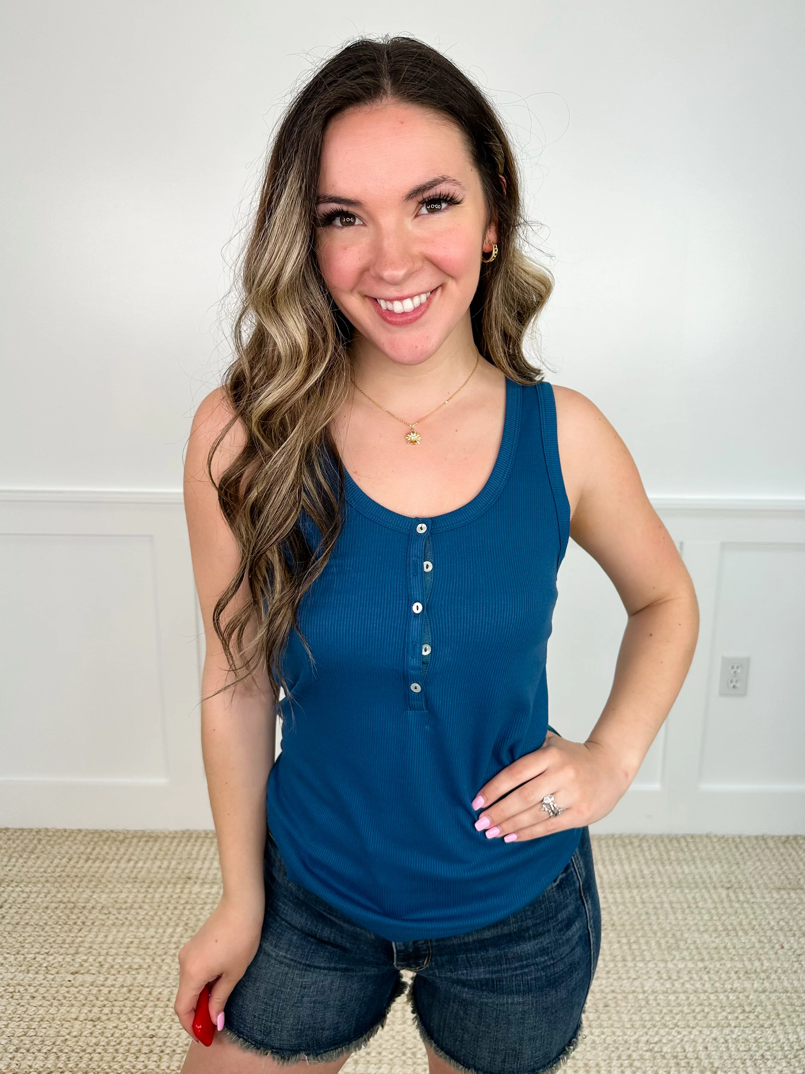 Coming Forward Ribbed Avery Mae Tank Top - 4 colors! - Image 4