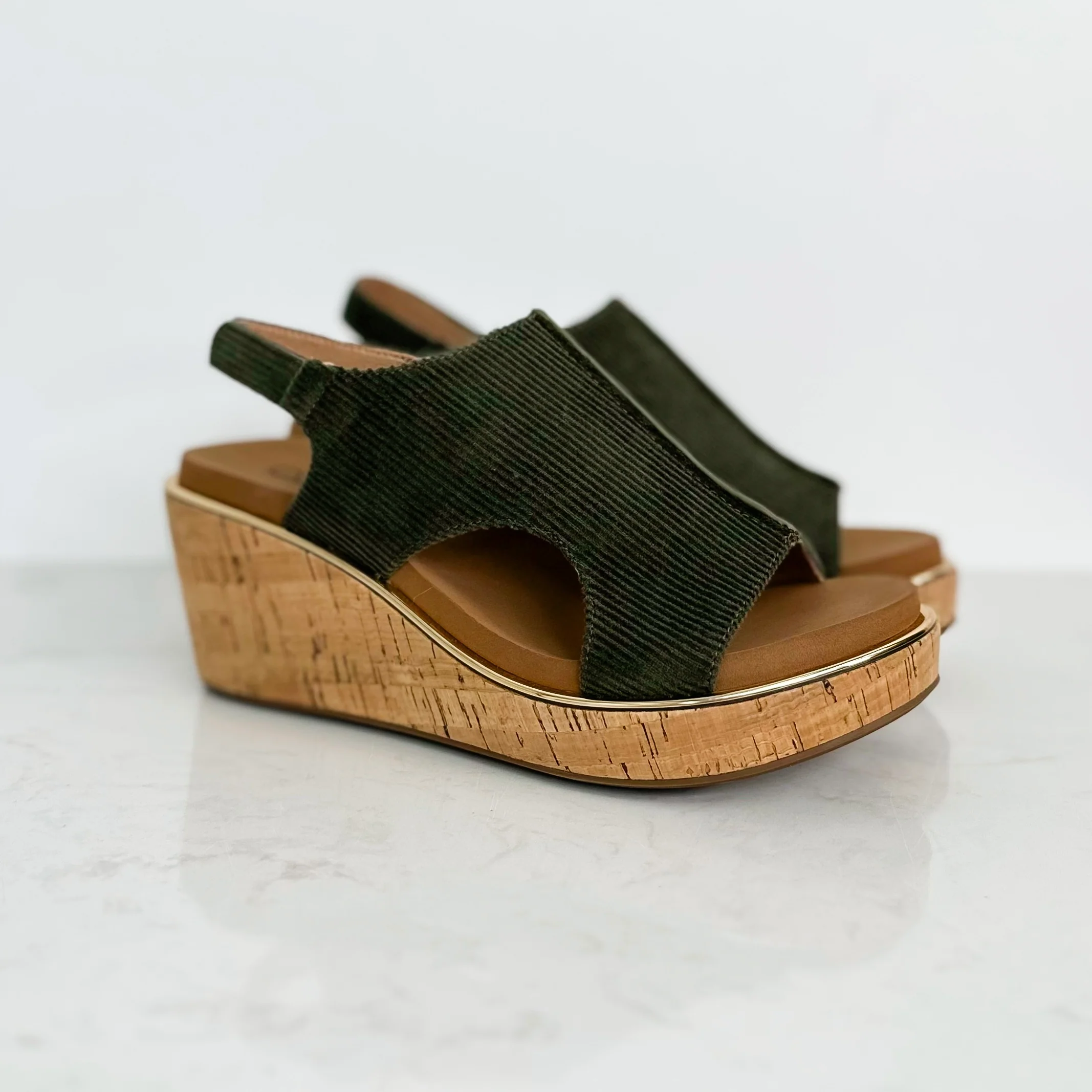 Corkys Head Turner Corduroy Wedges - 3 colors! - Image 2