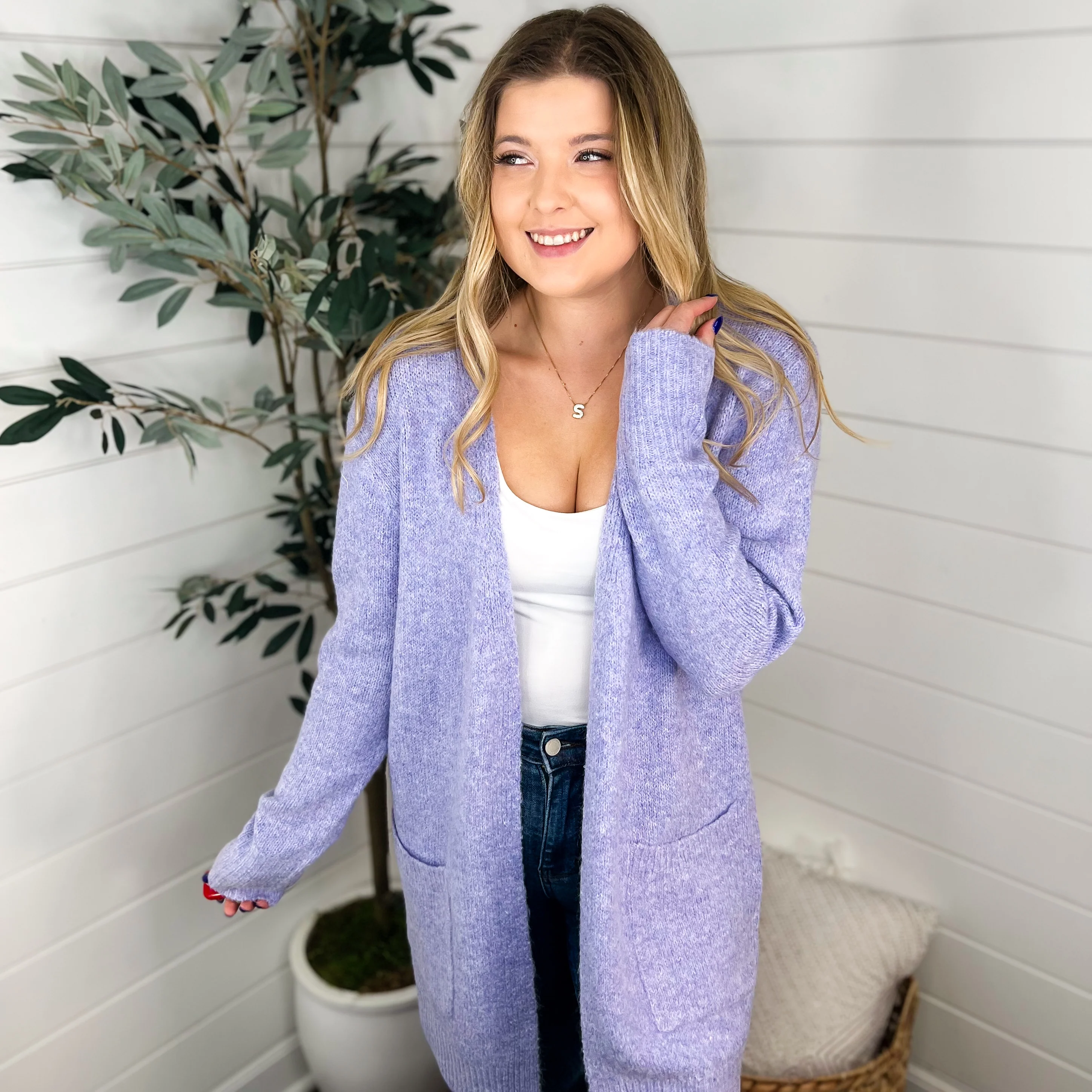 Cozy Comfort Knit Long Sleeve Avery Mae Cardigan - 4 colors! - Image 5