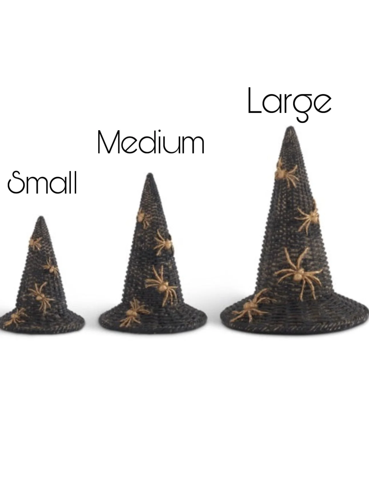 Creepy Crawly Resin Witch Hat Decor - 3 options! - Image 2